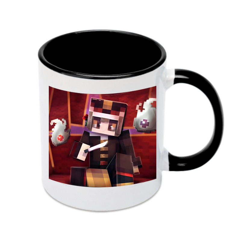 （画像用） マインクラフト ブロックの世界 Minecraft MC Block world カラーマグカップ