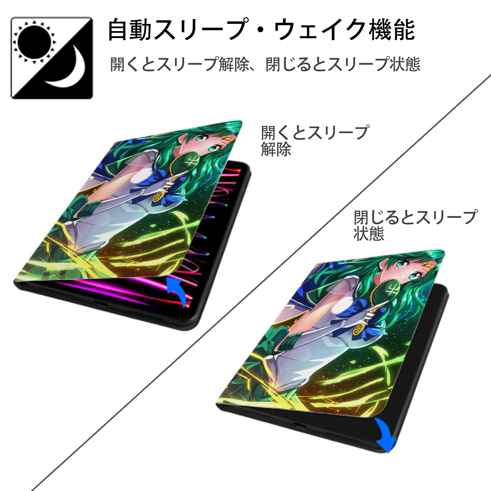 マインクラフト ブロックの世界 Minecraft MC Block world IPad ケース ブック型 PUレザー TPU 耐衝撃 軽量 薄型 ペン収納なし 全面保護 IPad 各モデル対応