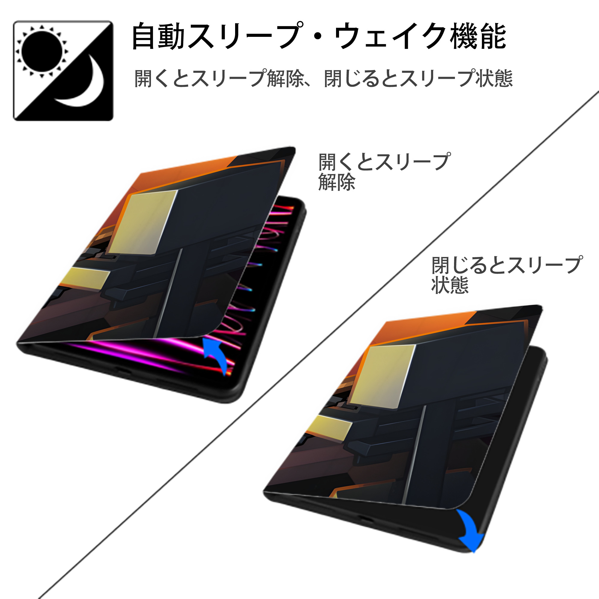マインクラフト ブロックの世界 Minecraft MC Block world IPad ケース ブック型 PUレザー TPU 耐衝撃 軽量 薄型 ペン収納なし 全面保護 IPad 各モデル対応