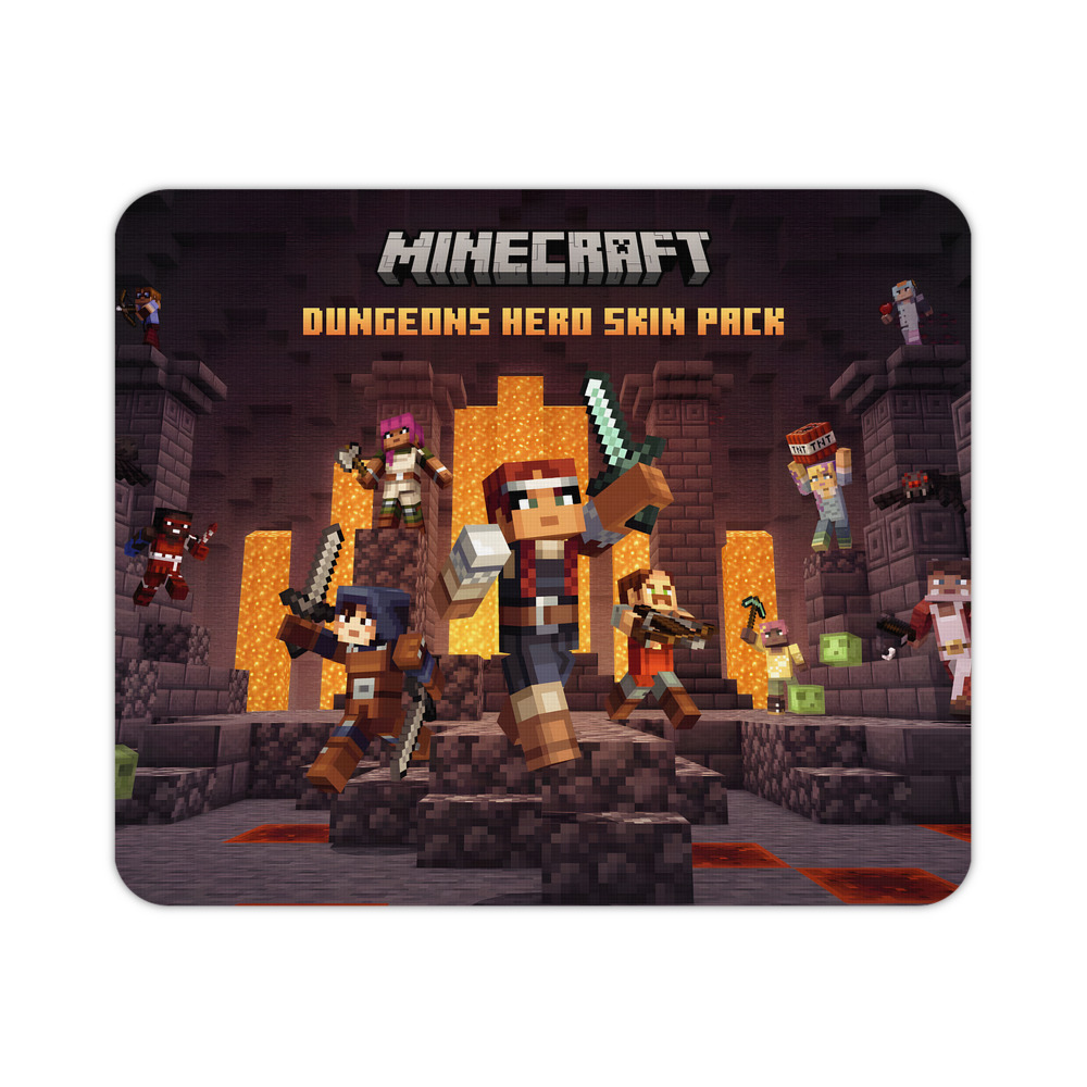 （画像用） マインクラフト ブロックの世界 Minecraft MC Block world マウスパッド ステッチ加工 ラバー素材 防水 滑り止め 超薄型 ゲーミング/オフィス対応