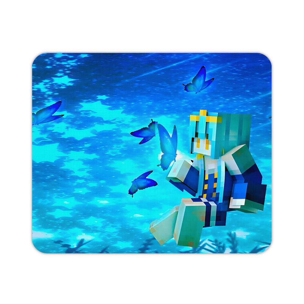 （画像用） マインクラフト ブロックの世界 Minecraft MC Block world マウスパッド ステッチ加工 ラバー素材 防水 滑り止め 超薄型 ゲーミング/オフィス対応