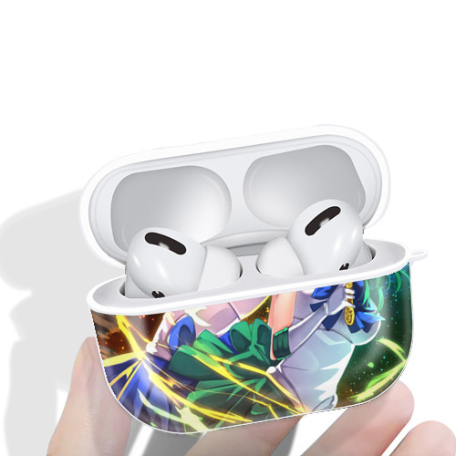 マインクラフト ブロックの世界 Minecraft MC Block world 【AirPods Pro用】ハードシェル保護ケース 耐衝撃・防指紋・カラビナ付き商品仕様