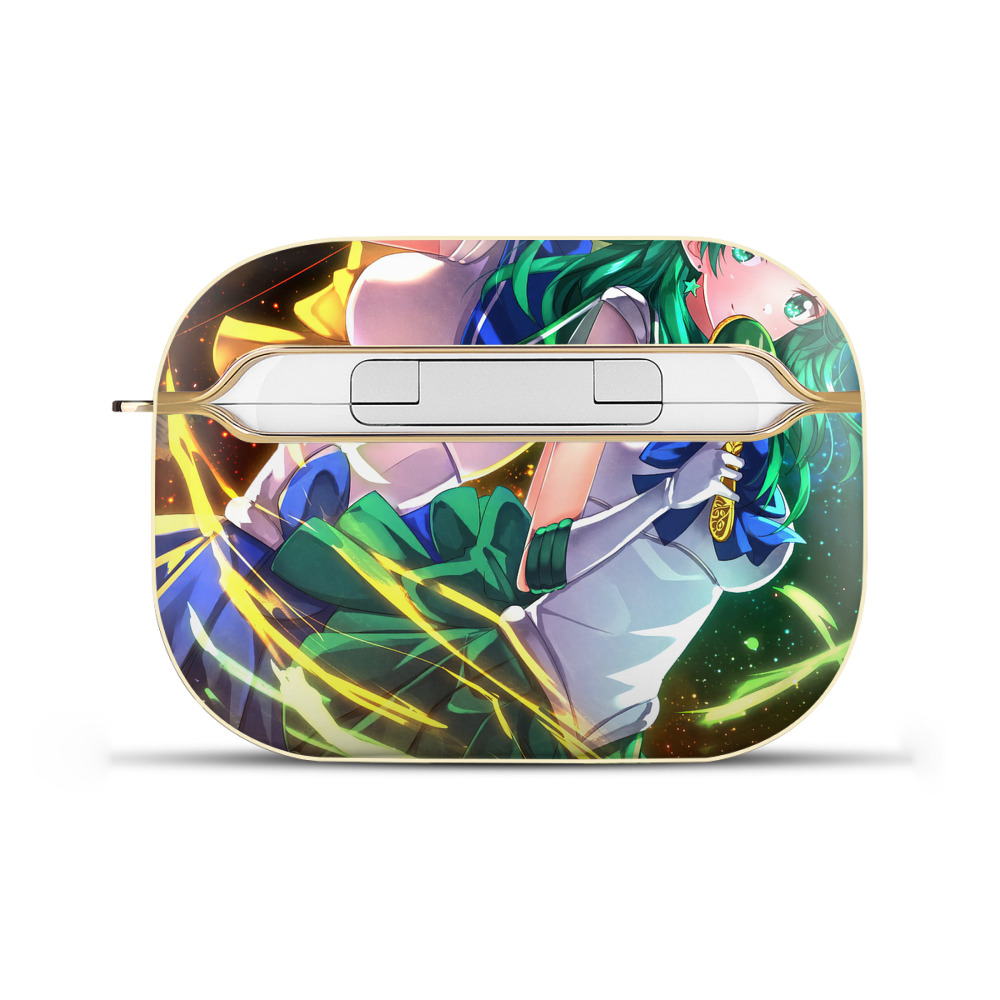 （画像用） マインクラフト ブロックの世界 Minecraft MC Block world 【AirPods Pro用】ハードシェル保護ケース｜耐衝撃・防指紋・カラビナ付き商品仕様