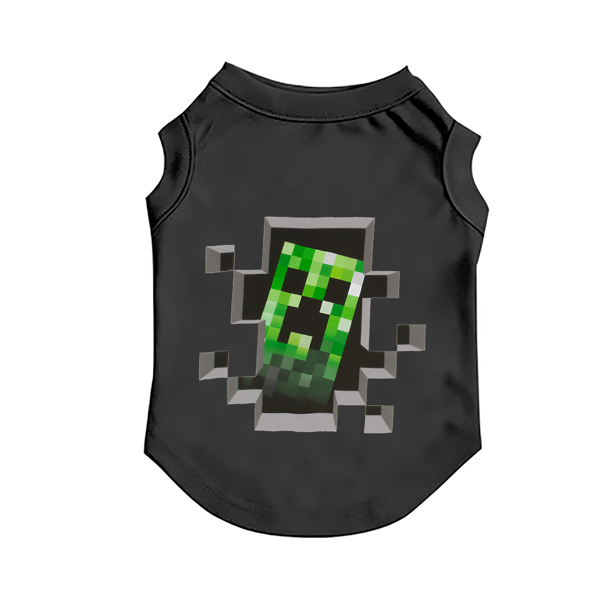 （画像用） マインクラフト ブロックの世界 Minecraft MC Block world ペット用ベスト