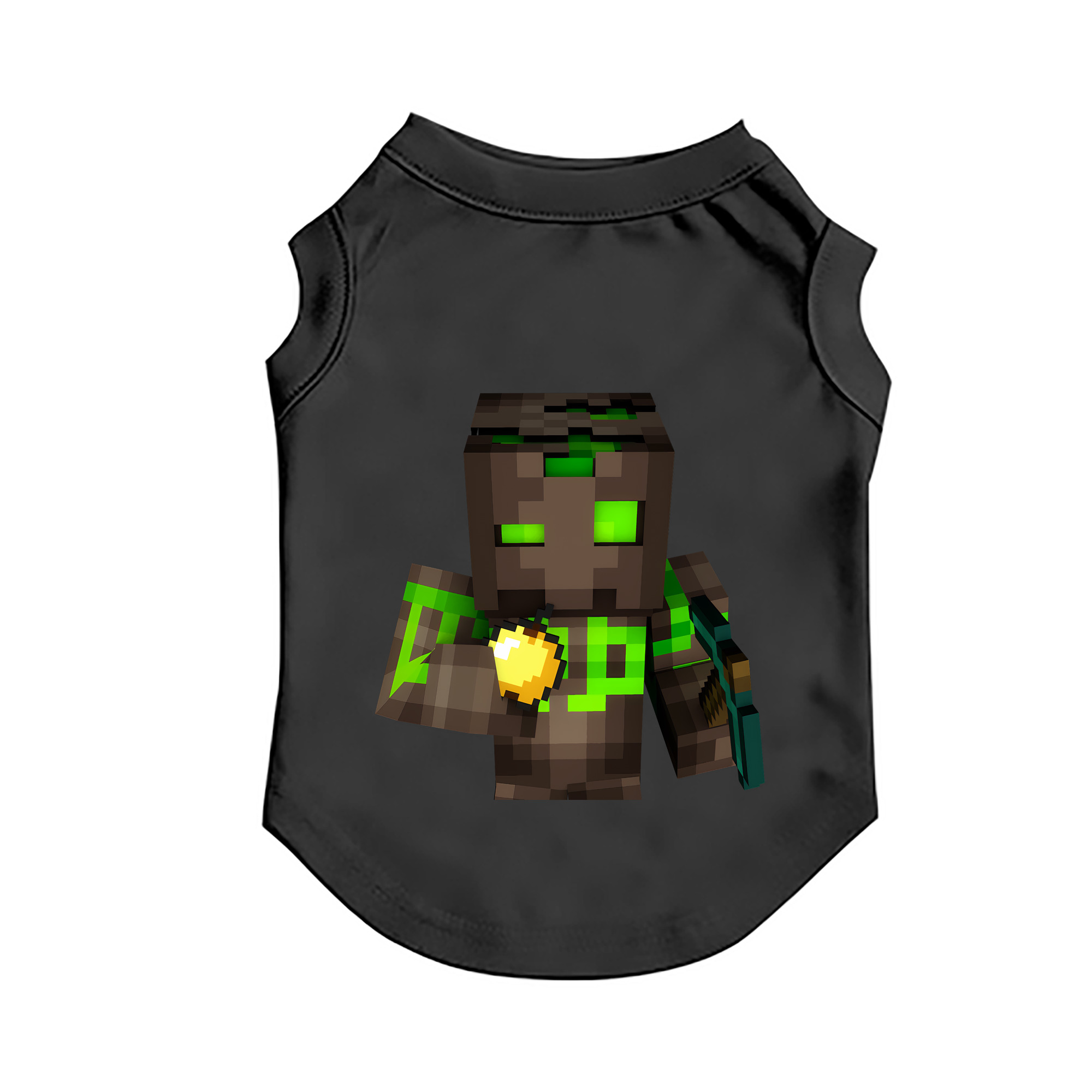 （画像用） マインクラフト ブロックの世界 Minecraft MC Block world ペット用ベスト