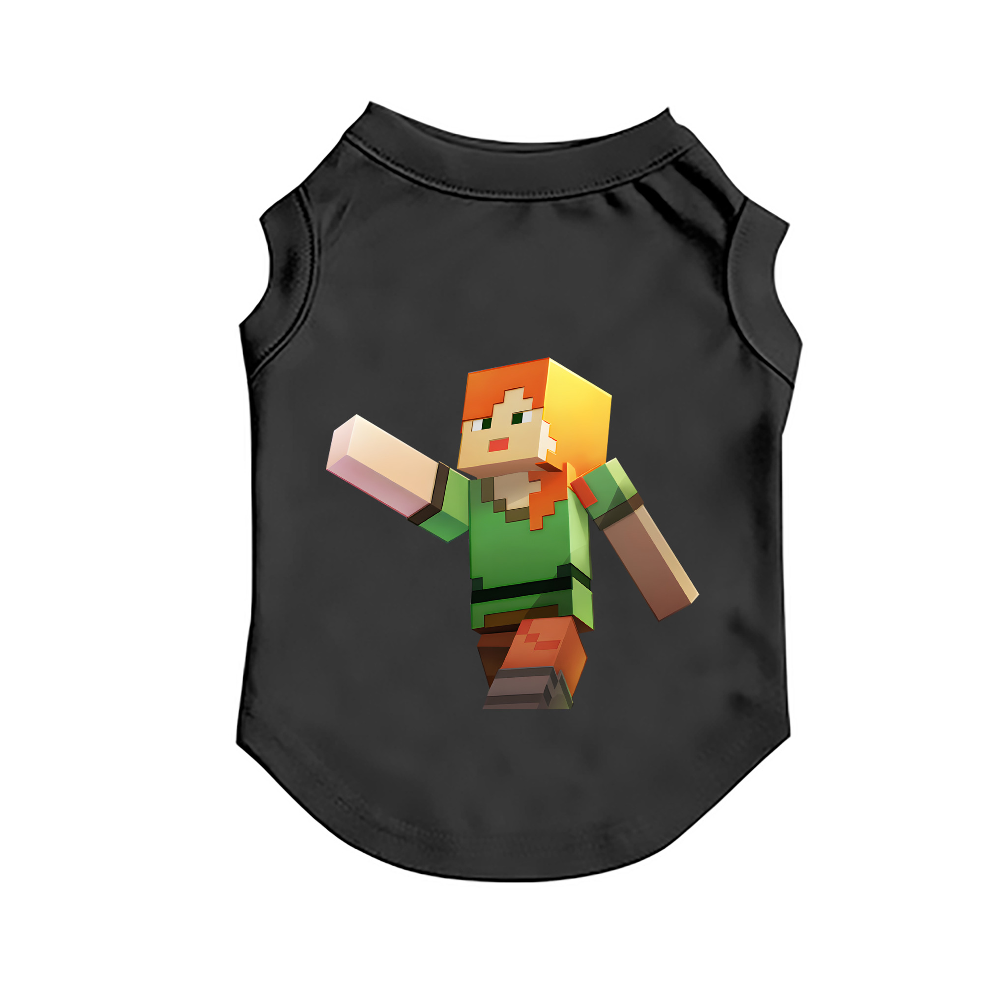（画像用） マインクラフト ブロックの世界 Minecraft MC Block world ペット用ベスト