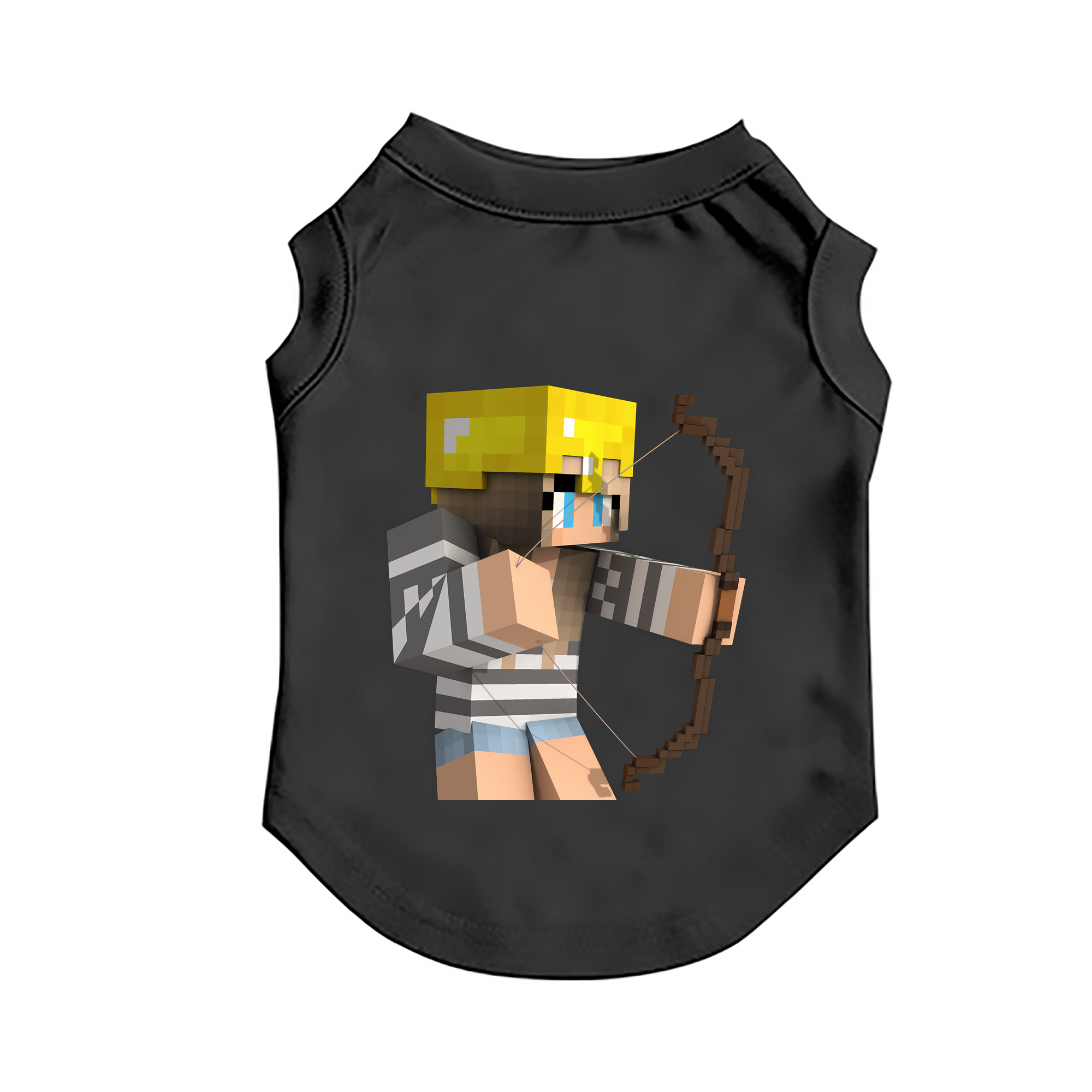 （画像用） マインクラフト ブロックの世界 Minecraft MC Block world ペット用ベスト