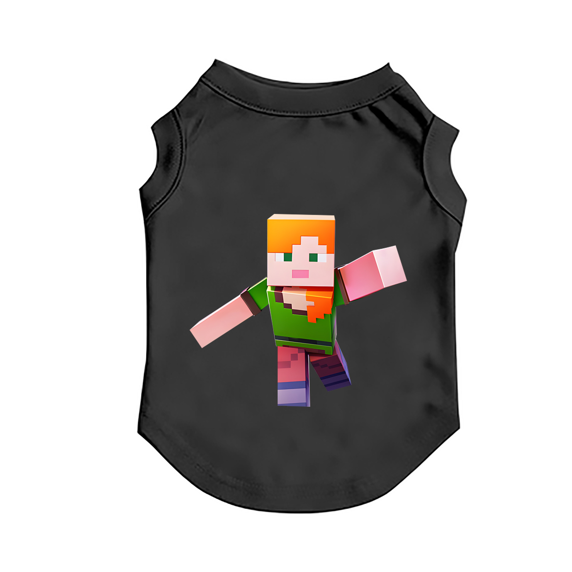 （画像用） マインクラフト ブロックの世界 Minecraft MC Block world ペット用ベスト
