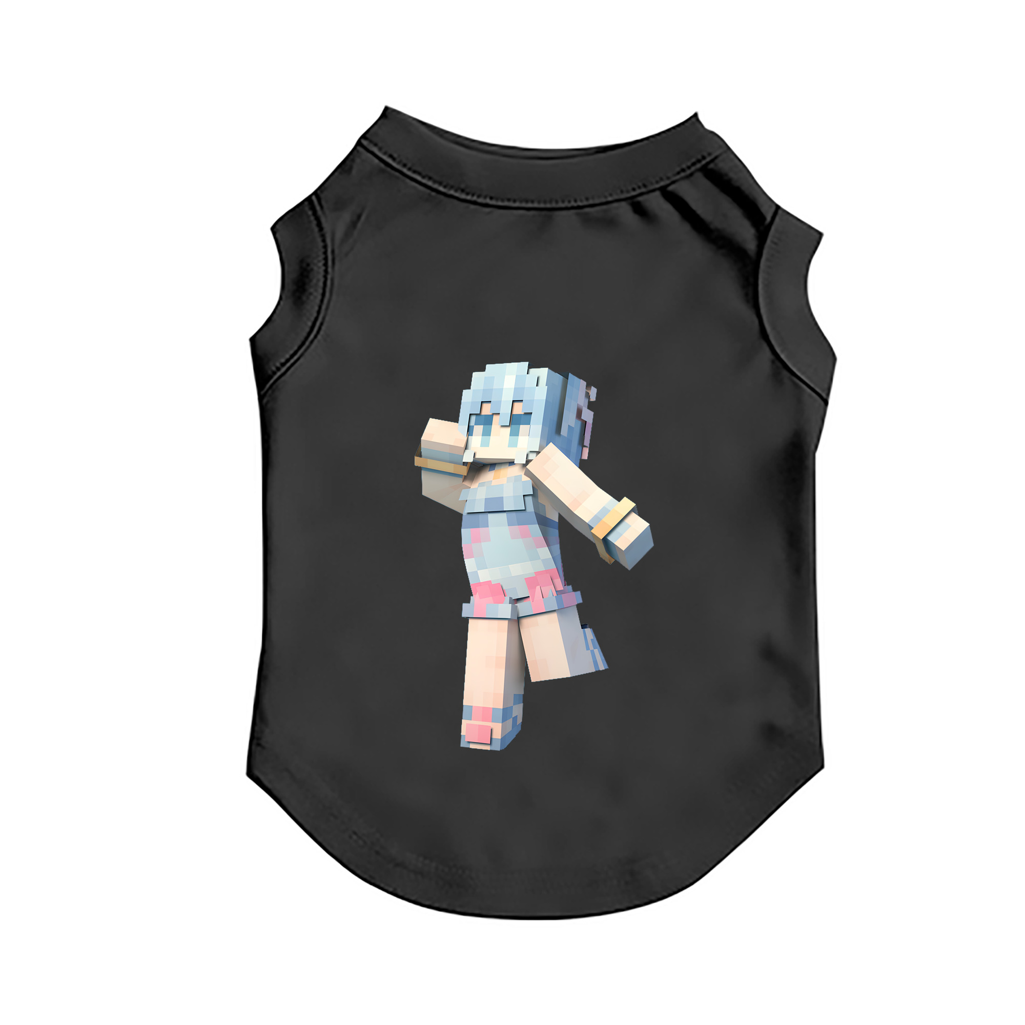 （画像用） マインクラフト ブロックの世界 Minecraft MC Block world ペット用ベスト