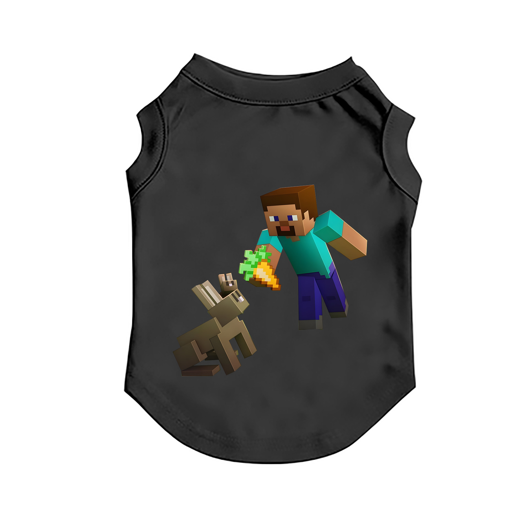 （画像用） マインクラフト ブロックの世界 Minecraft MC Block world ペット用ベスト