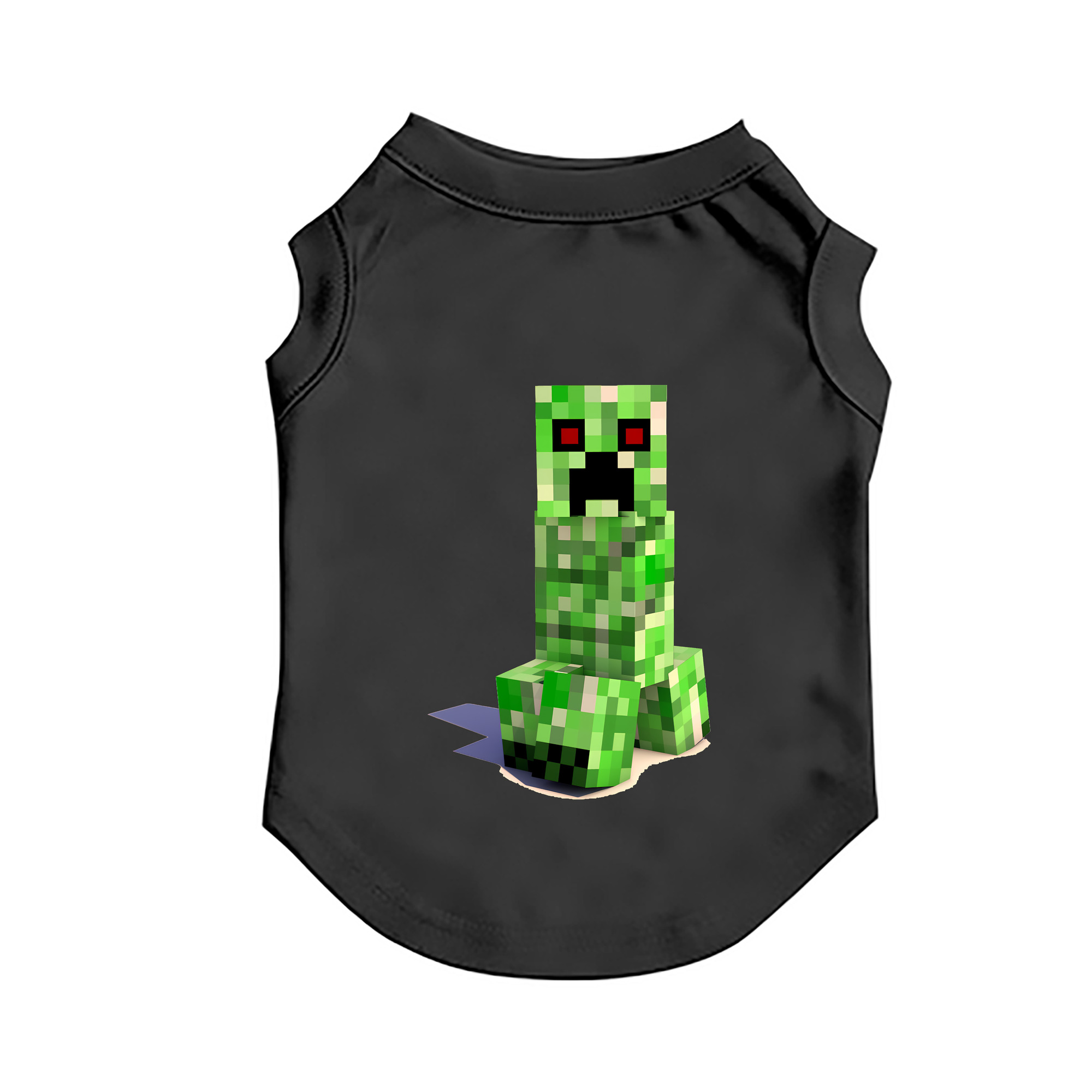 （画像用） マインクラフト ブロックの世界 Minecraft MC Block world ペット用ベスト