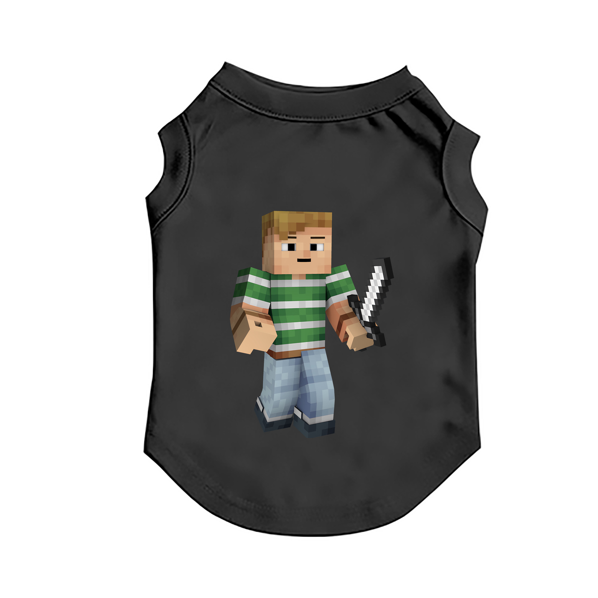 （画像用） マインクラフト ブロックの世界 Minecraft MC Block world ペット用ベスト