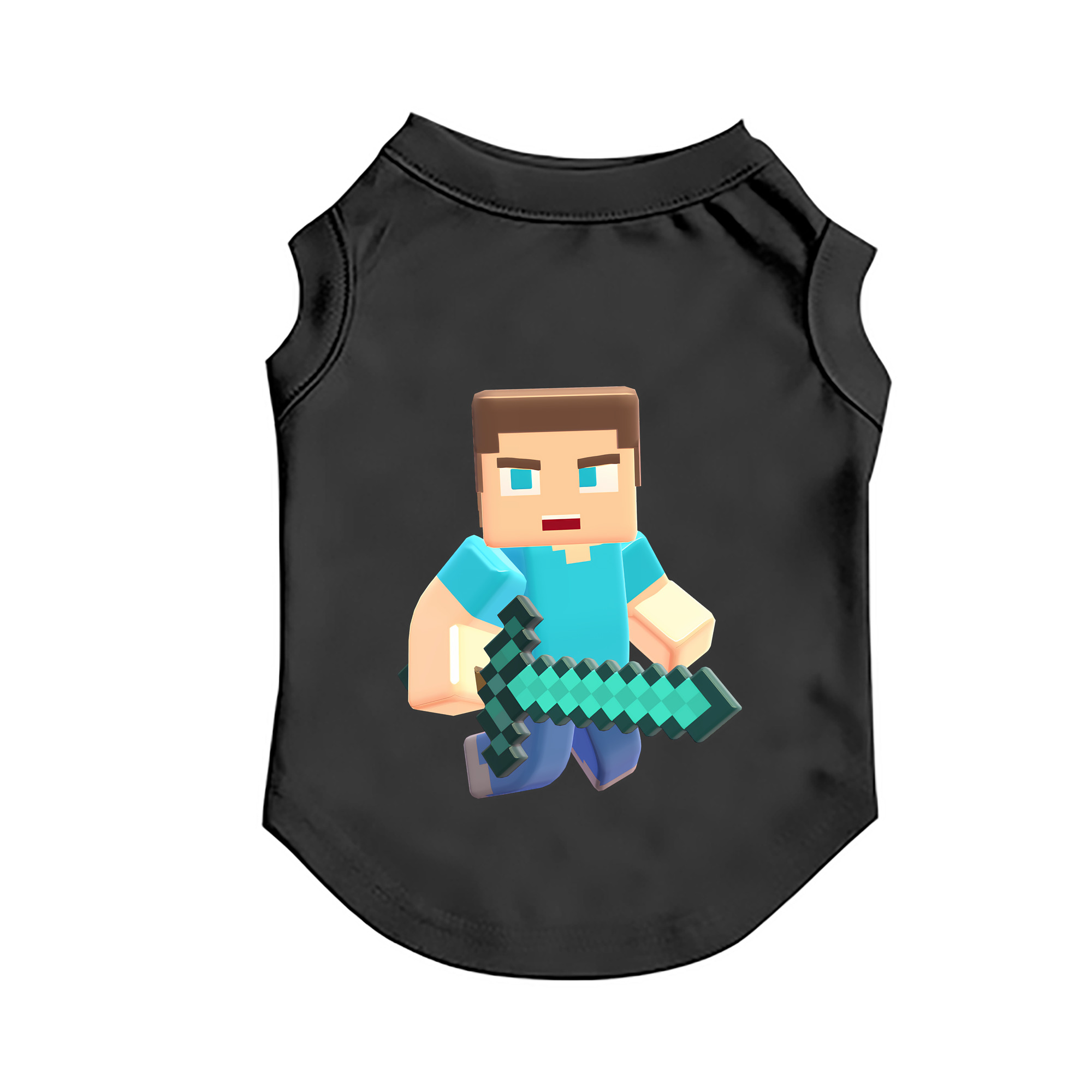 （画像用） マインクラフト ブロックの世界 Minecraft MC Block world ペット用ベスト