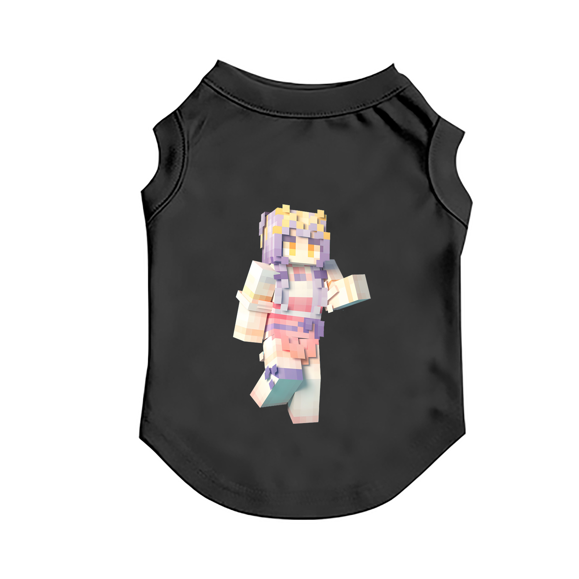 （画像用） マインクラフト ブロックの世界 Minecraft MC Block world ペット用ベスト