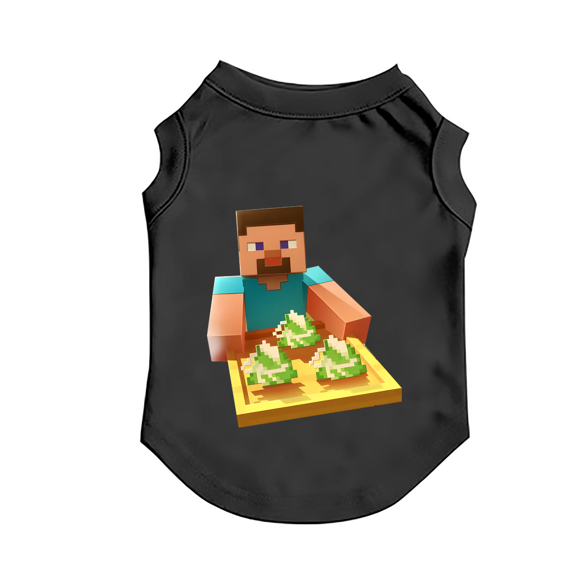 （画像用） マインクラフト ブロックの世界 Minecraft MC Block world ペット用ベスト