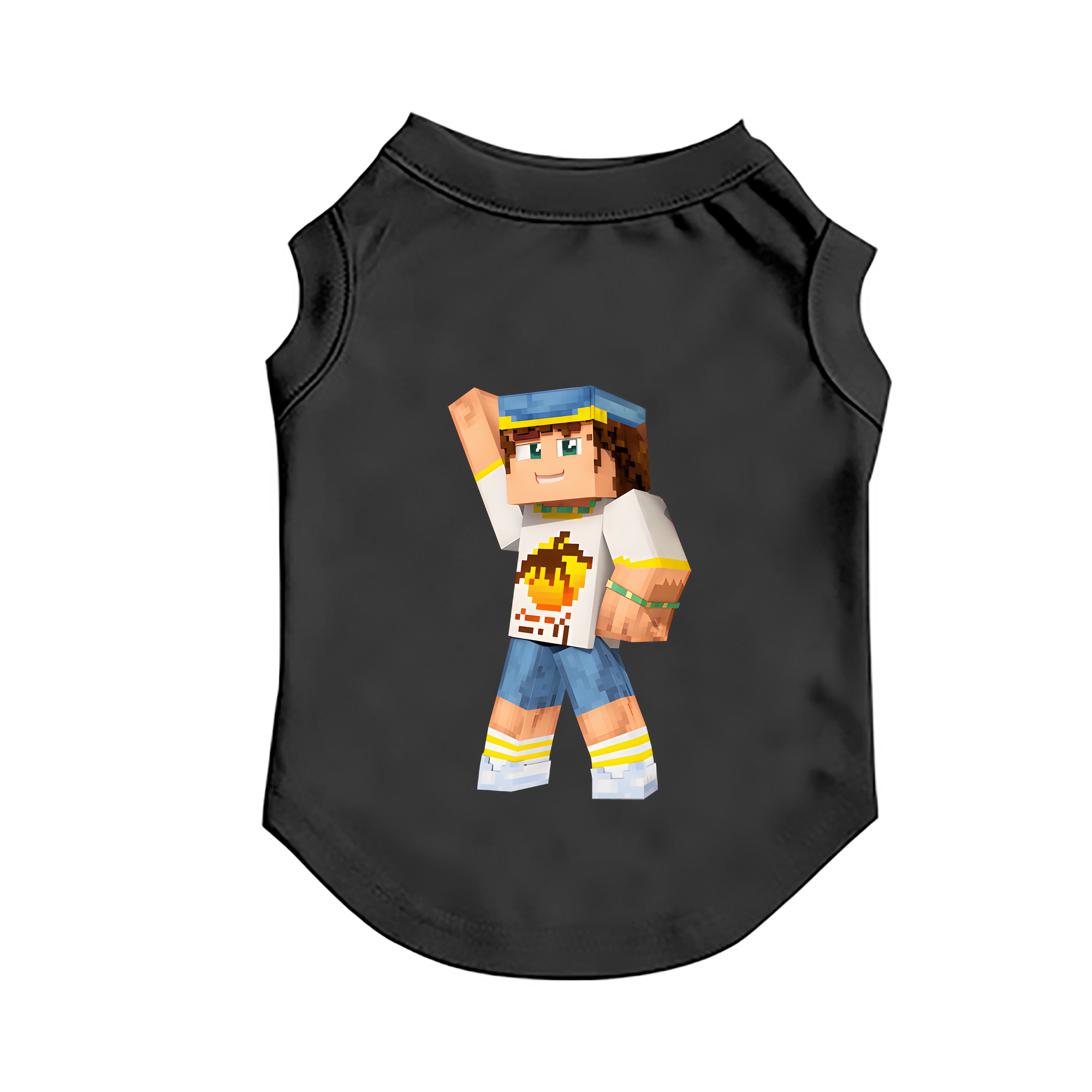 （画像用） マインクラフト ブロックの世界 Minecraft MC Block world ペット用ベスト