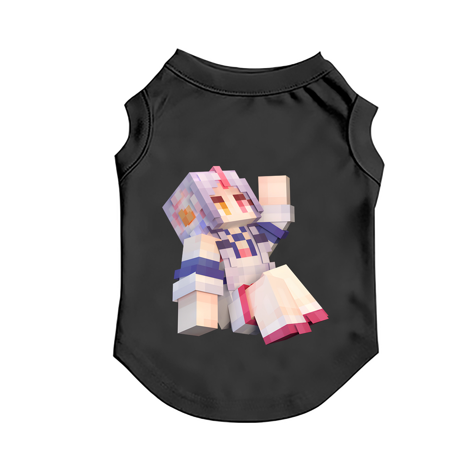 （画像用） マインクラフト ブロックの世界 Minecraft MC Block world ペット用ベスト