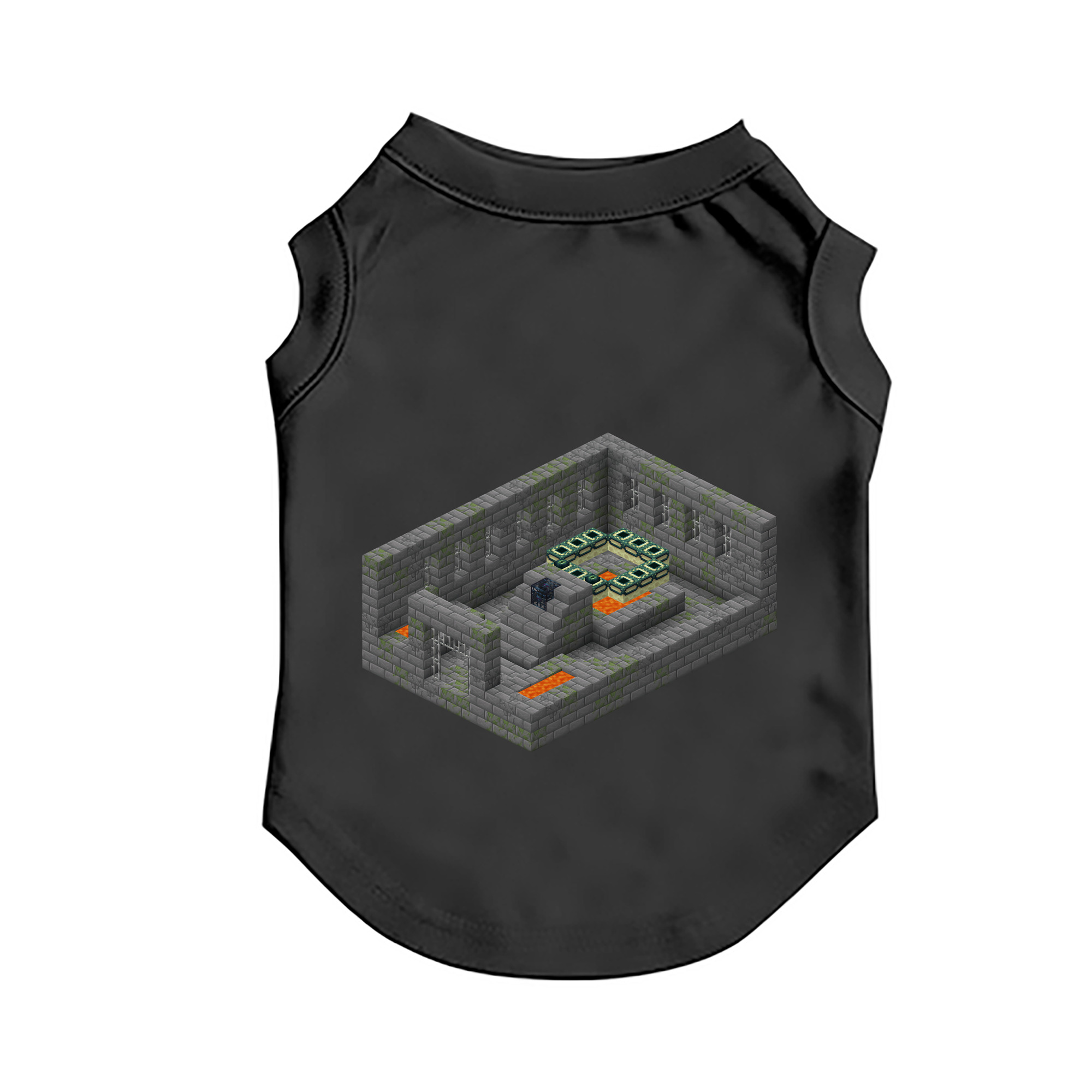 （画像用） マインクラフト ブロックの世界 Minecraft MC Block world ペット用ベスト