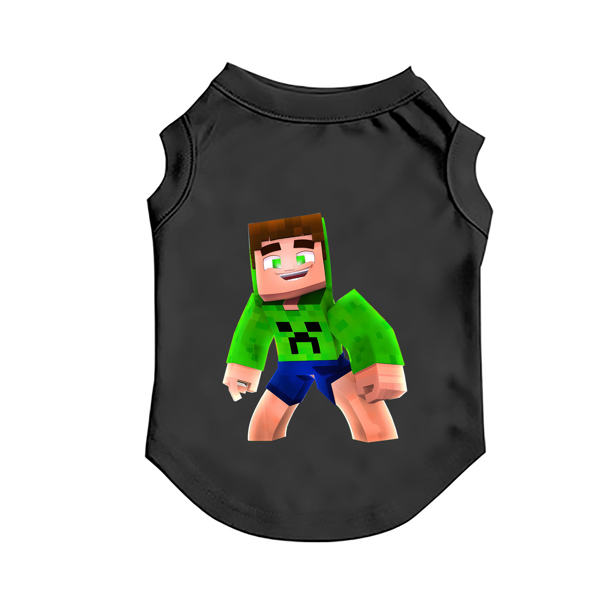 （画像用） マインクラフト ブロックの世界 Minecraft MC Block world ペット用ベスト