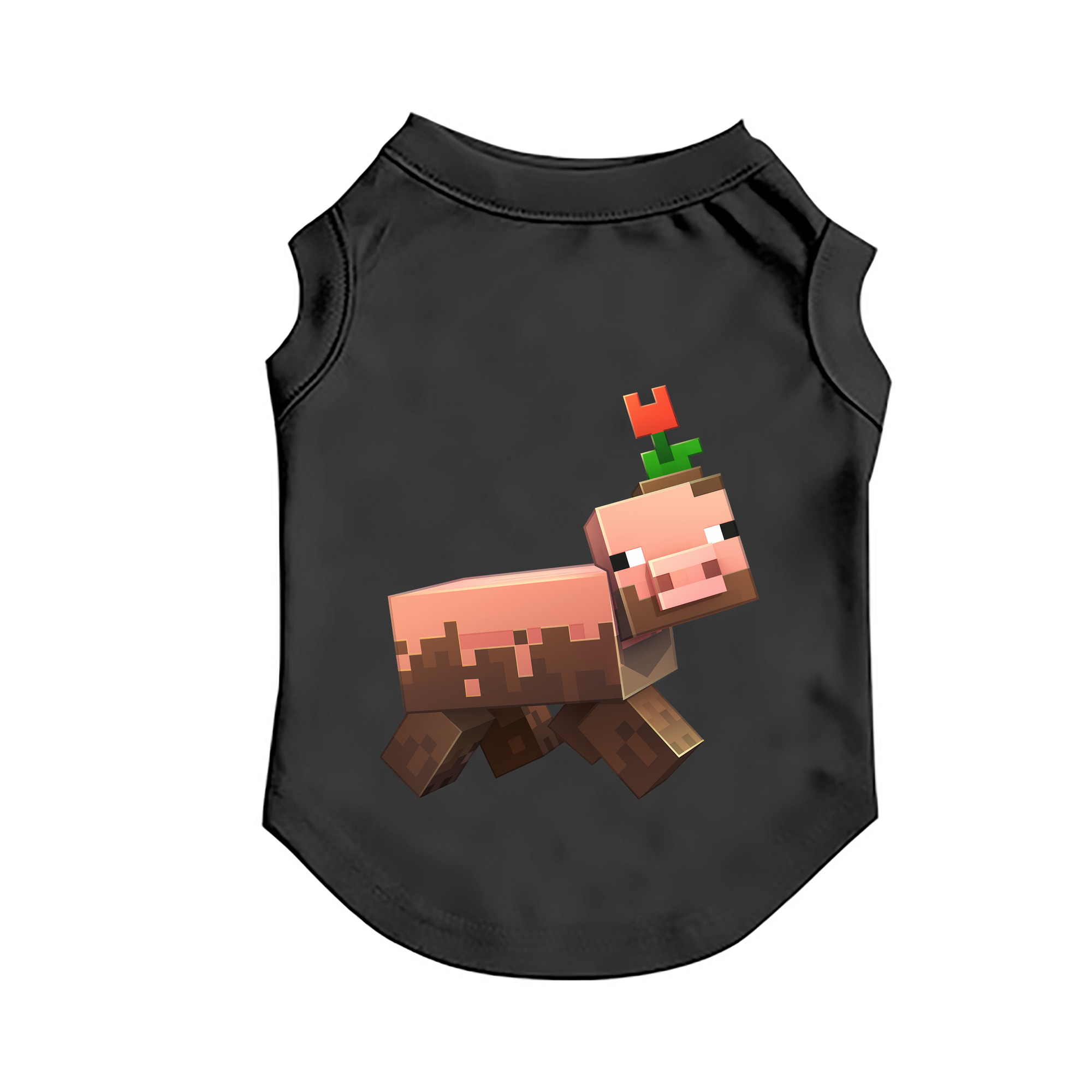 （画像用） マインクラフト ブロックの世界 Minecraft MC Block world ペット用ベスト
