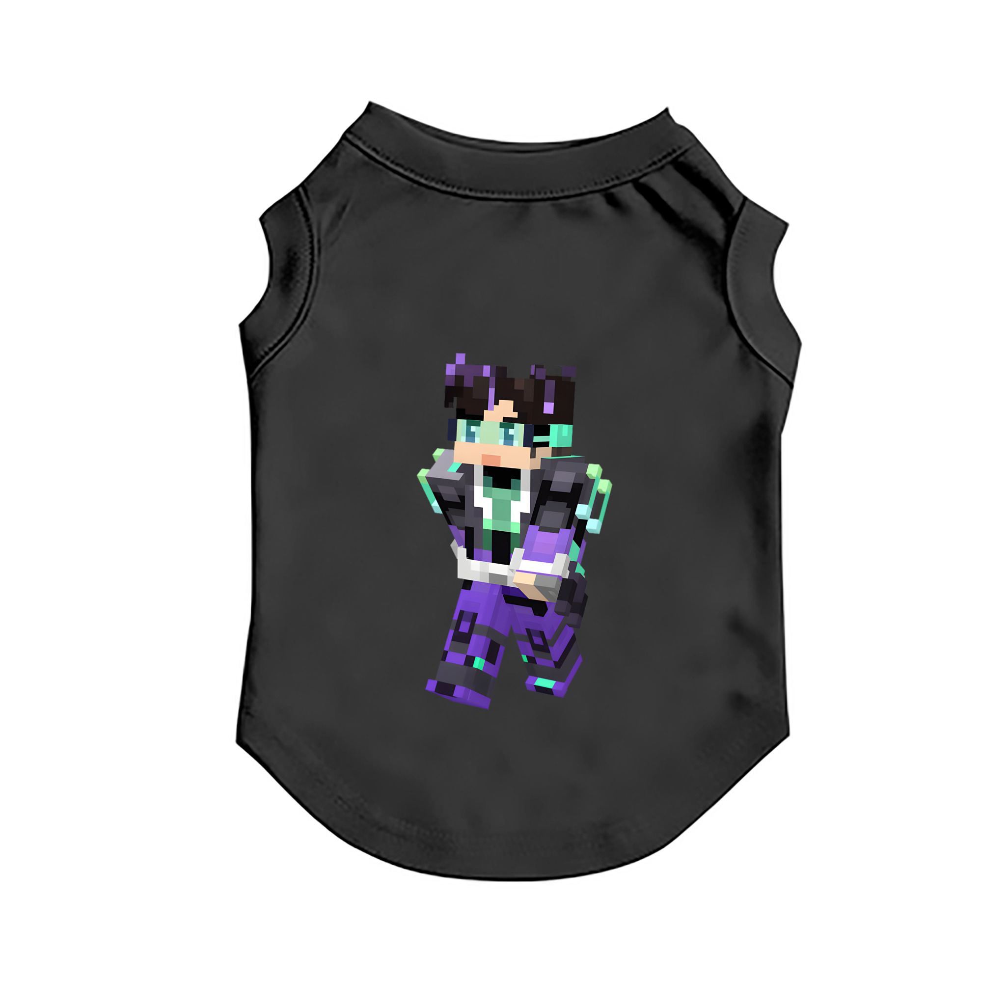 （画像用） マインクラフト ブロックの世界 Minecraft MC Block world ペット用ベスト