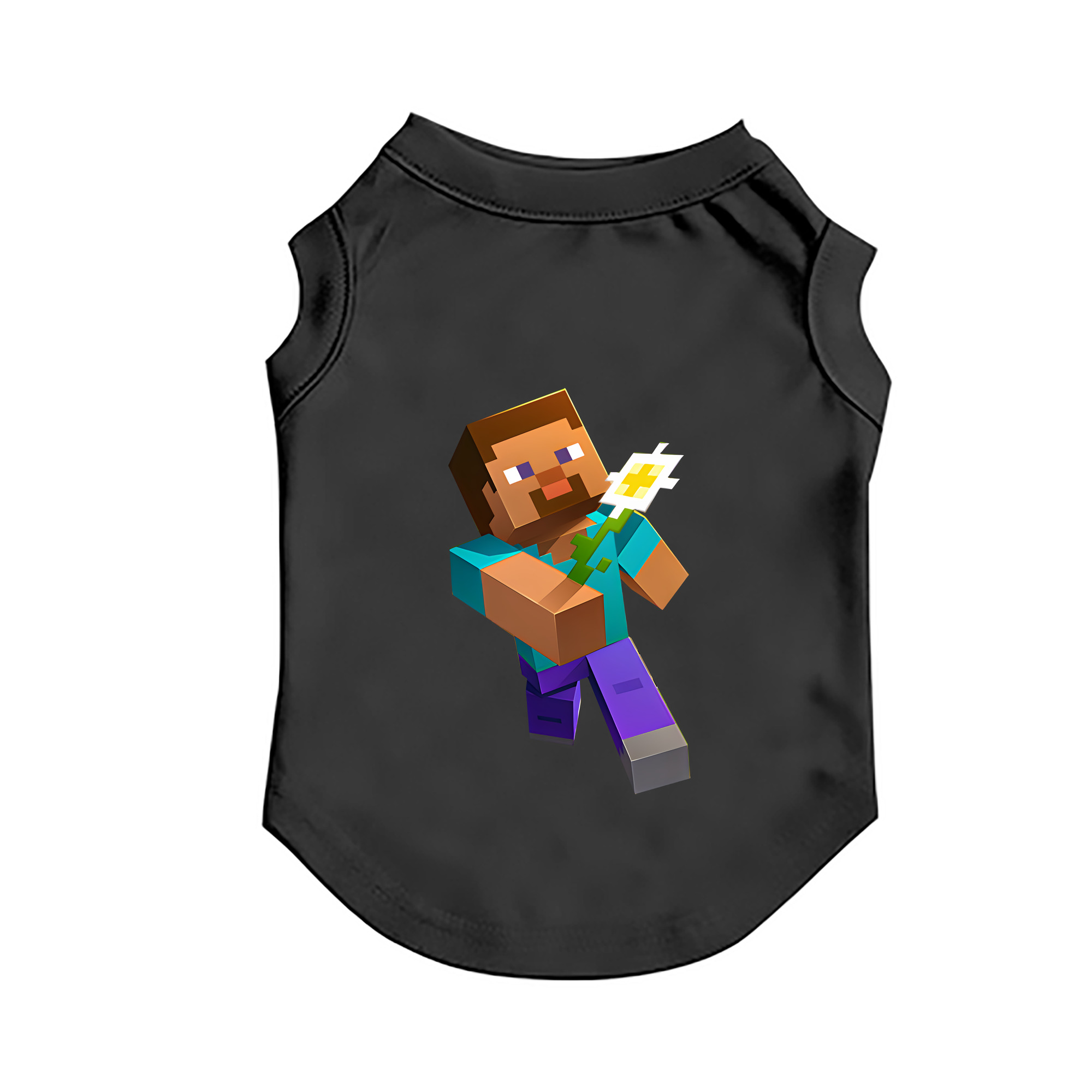 （画像用） マインクラフト ブロックの世界 Minecraft MC Block world ペット用ベスト