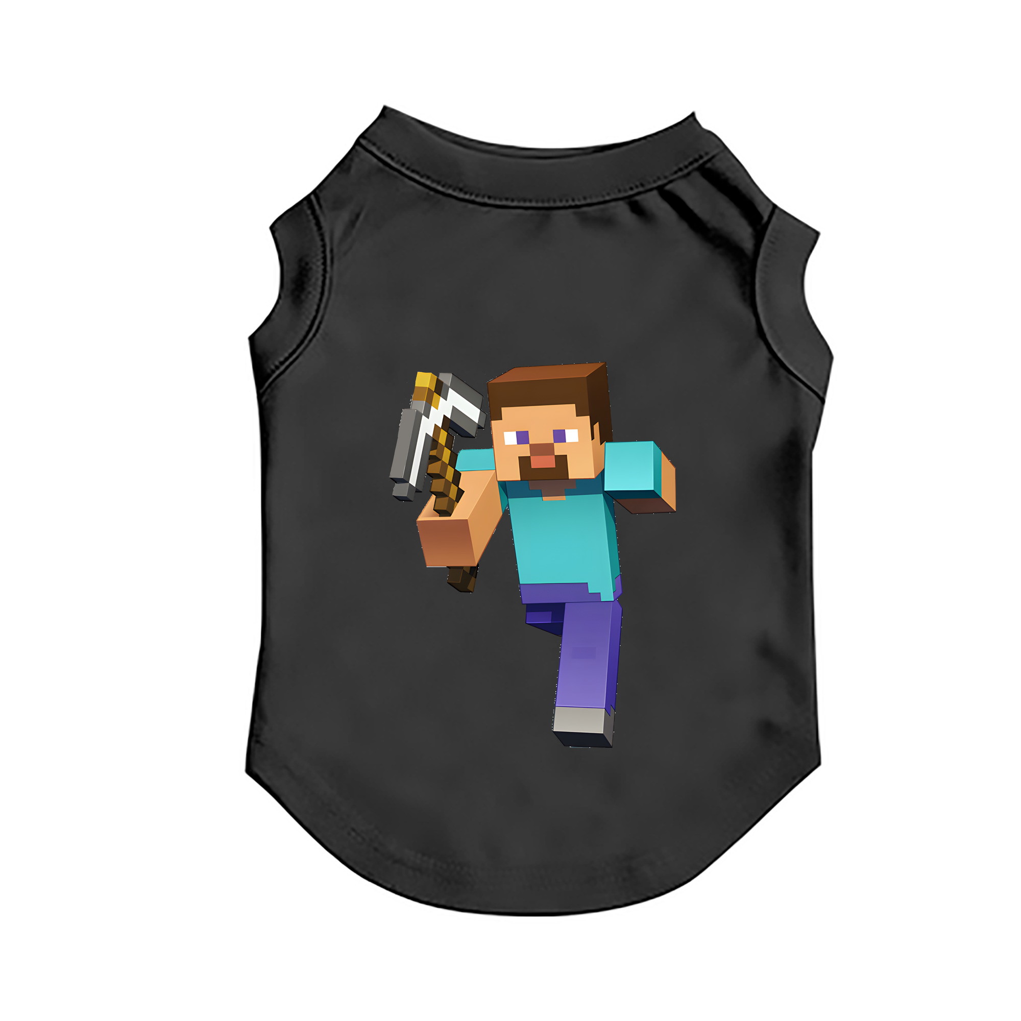 （画像用） マインクラフト ブロックの世界 Minecraft MC Block world ペット用ベスト