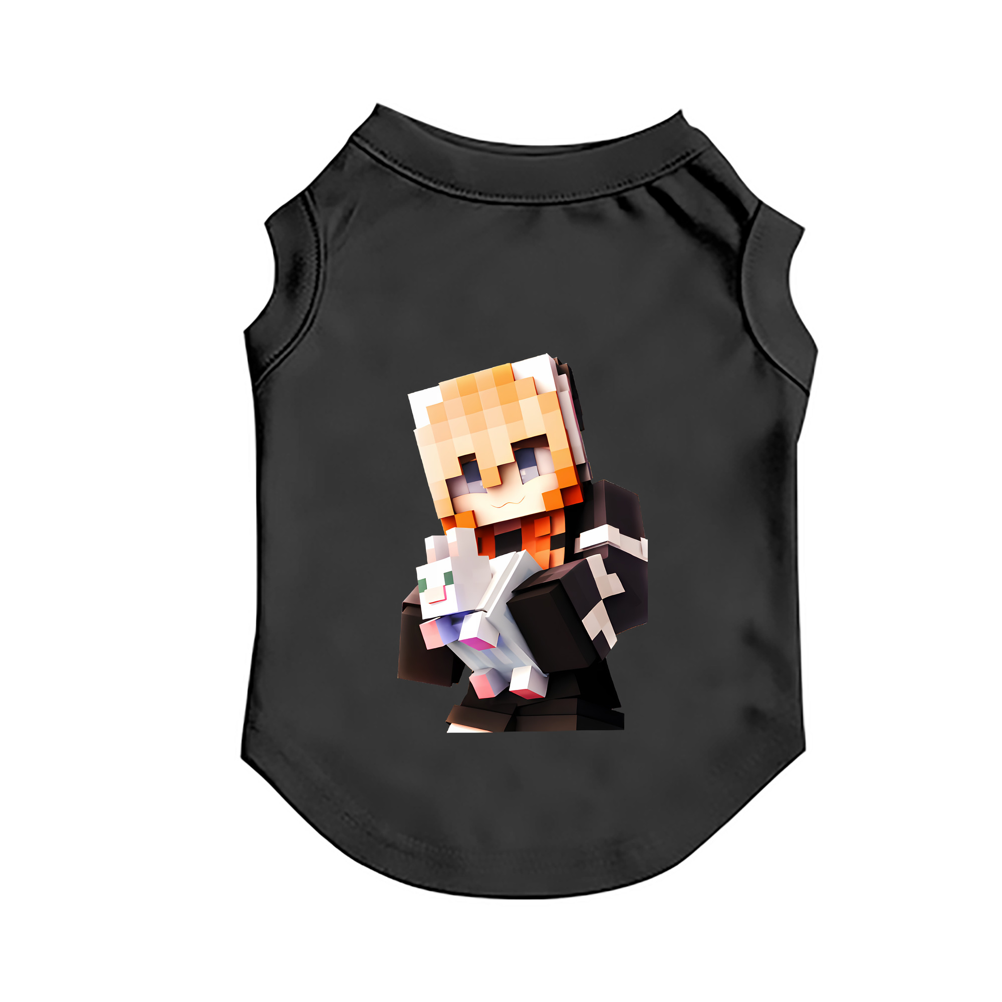 （画像用） マインクラフト ブロックの世界 Minecraft MC Block world ペット用ベスト
