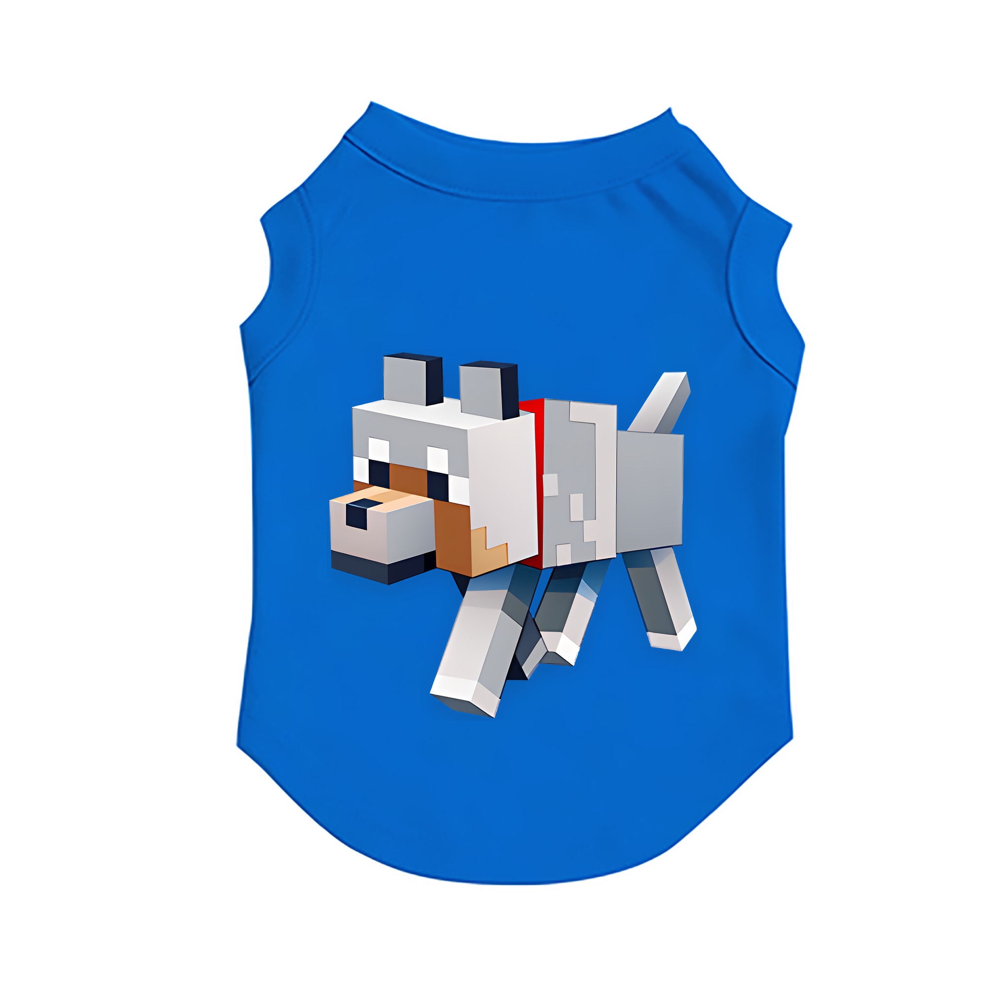 （画像用） マインクラフト ブロックの世界 Minecraft MC Block world ペット用ベスト