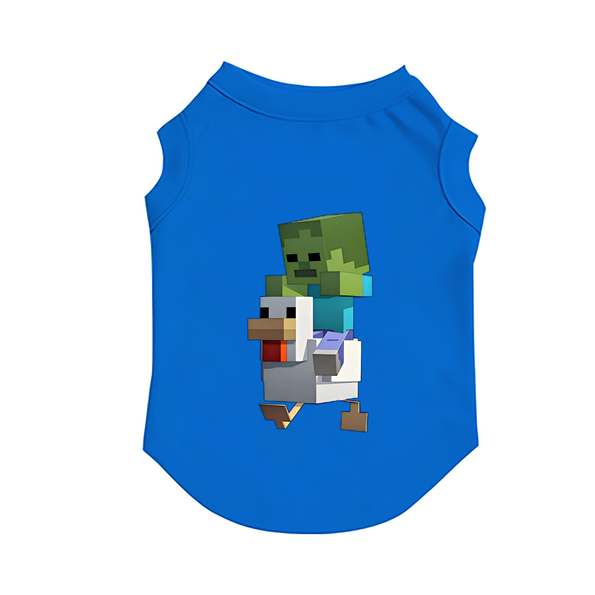（画像用） マインクラフト ブロックの世界 Minecraft MC Block world ペット用ベスト