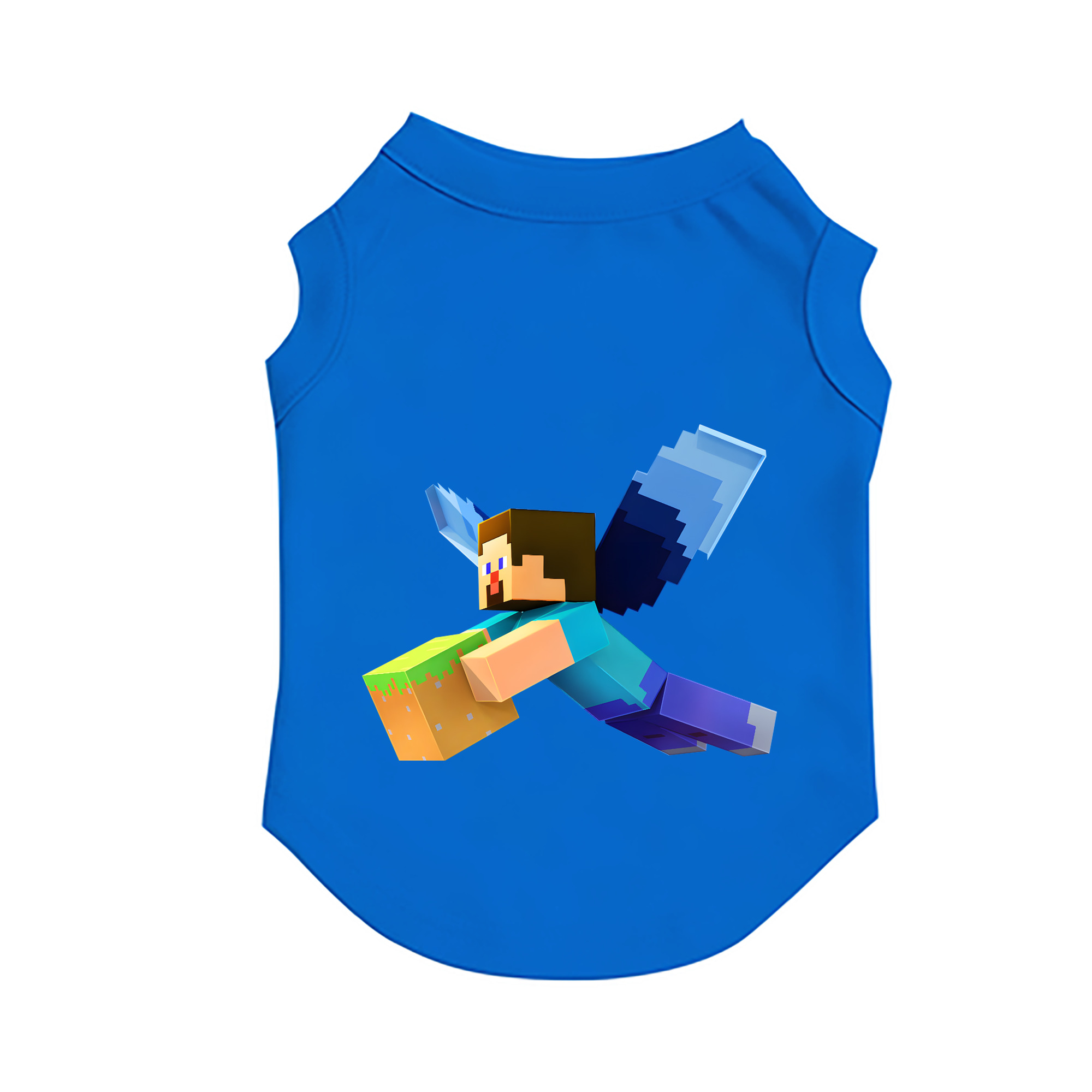 （画像用） マインクラフト ブロックの世界 Minecraft MC Block world ペット用ベスト