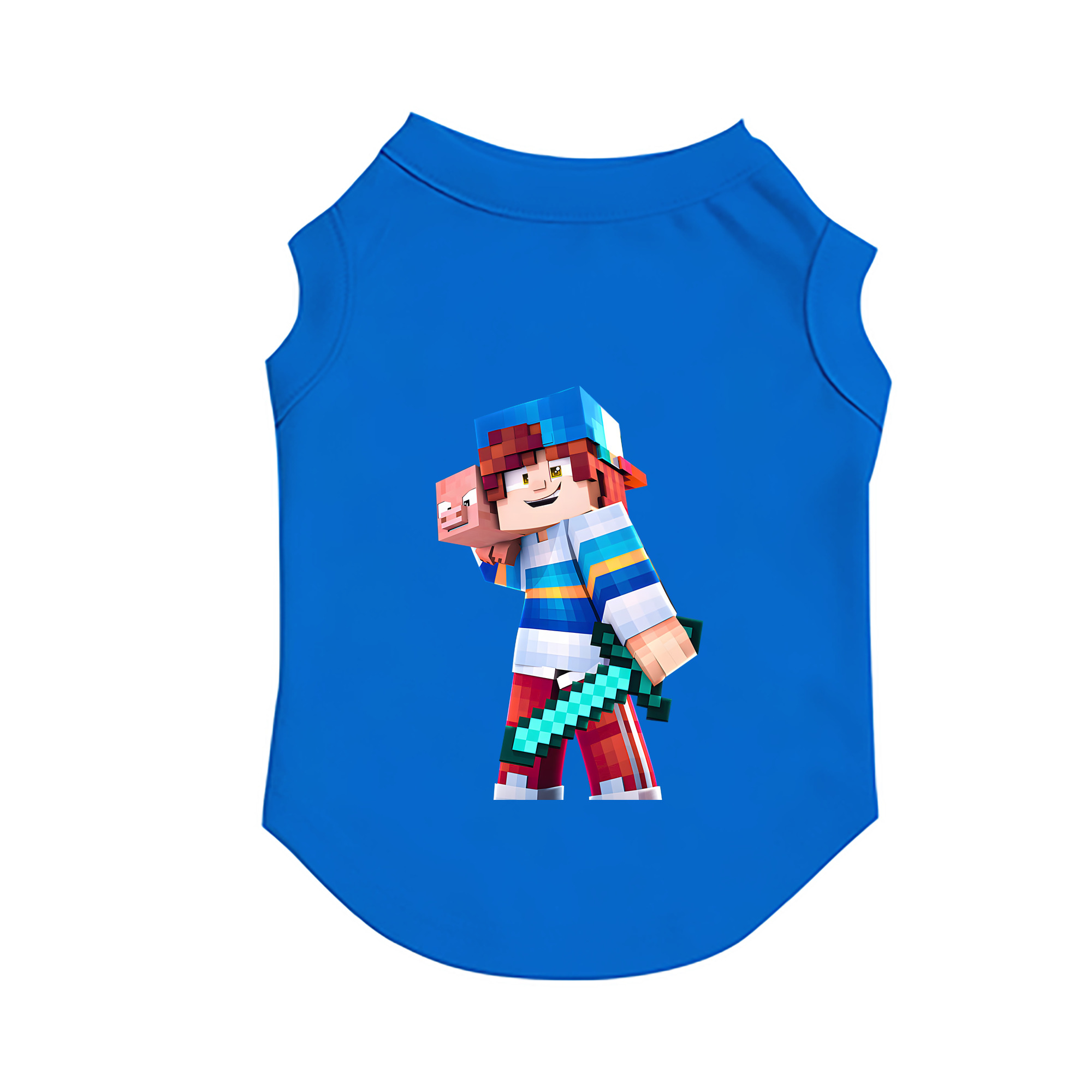 （画像用） マインクラフト ブロックの世界 Minecraft MC Block world ペット用ベスト