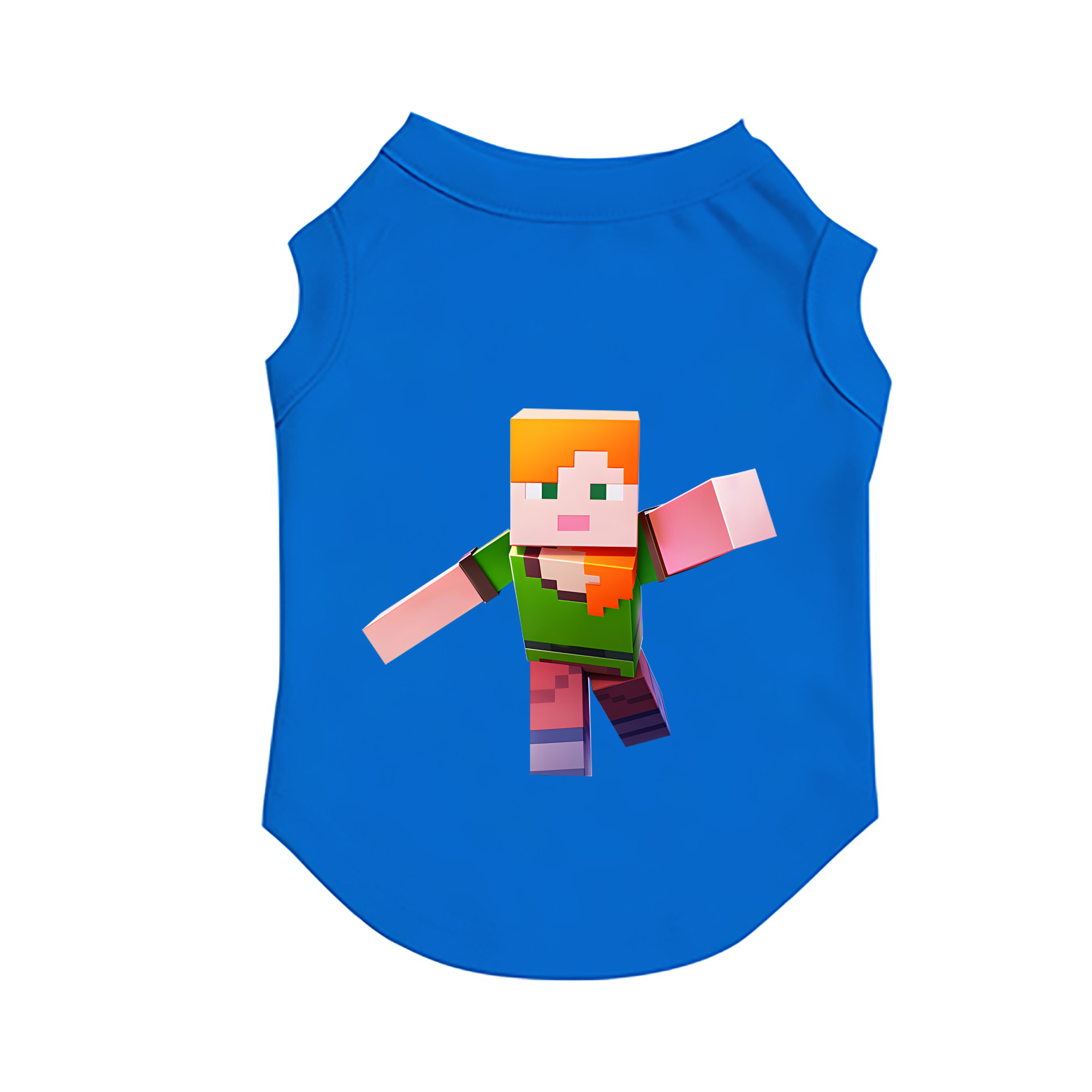 （画像用） マインクラフト ブロックの世界 Minecraft MC Block world ペット用ベスト