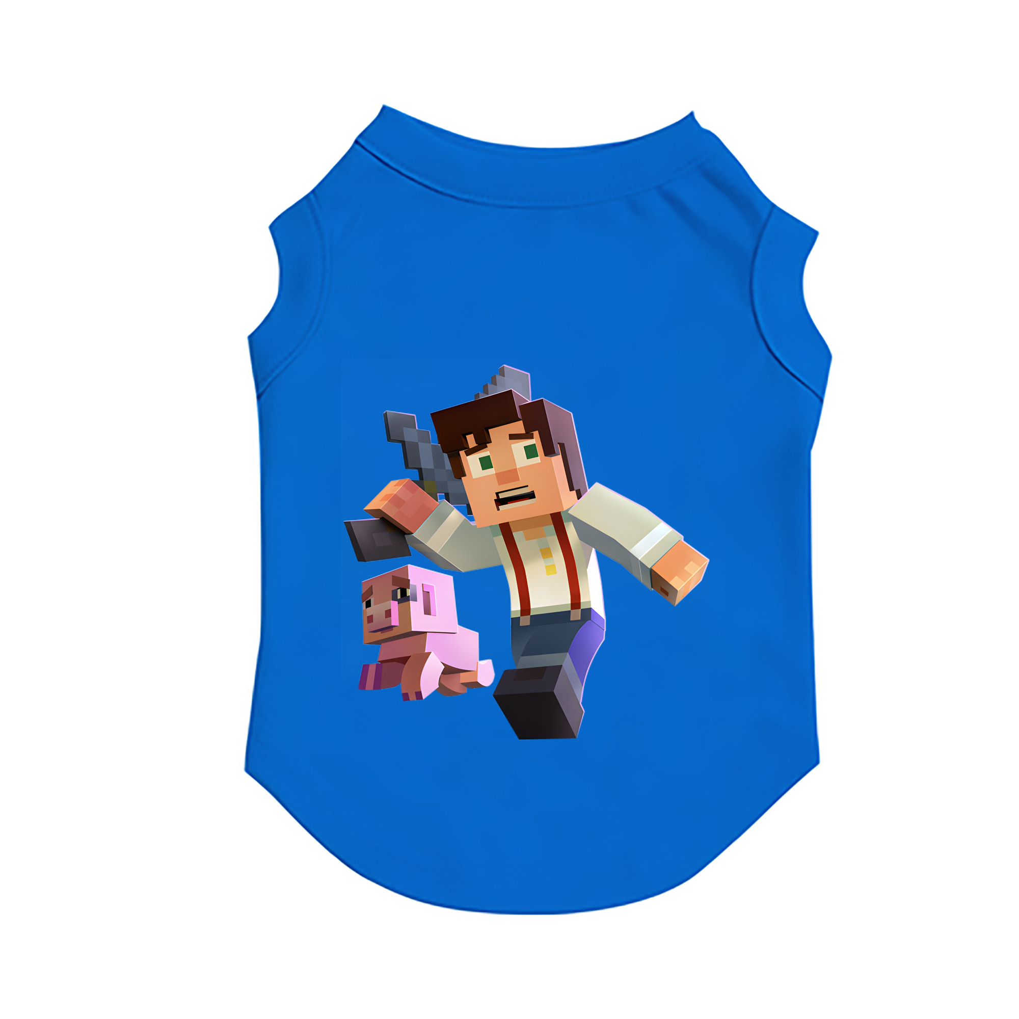 （画像用） マインクラフト ブロックの世界 Minecraft MC Block world ペット用ベスト