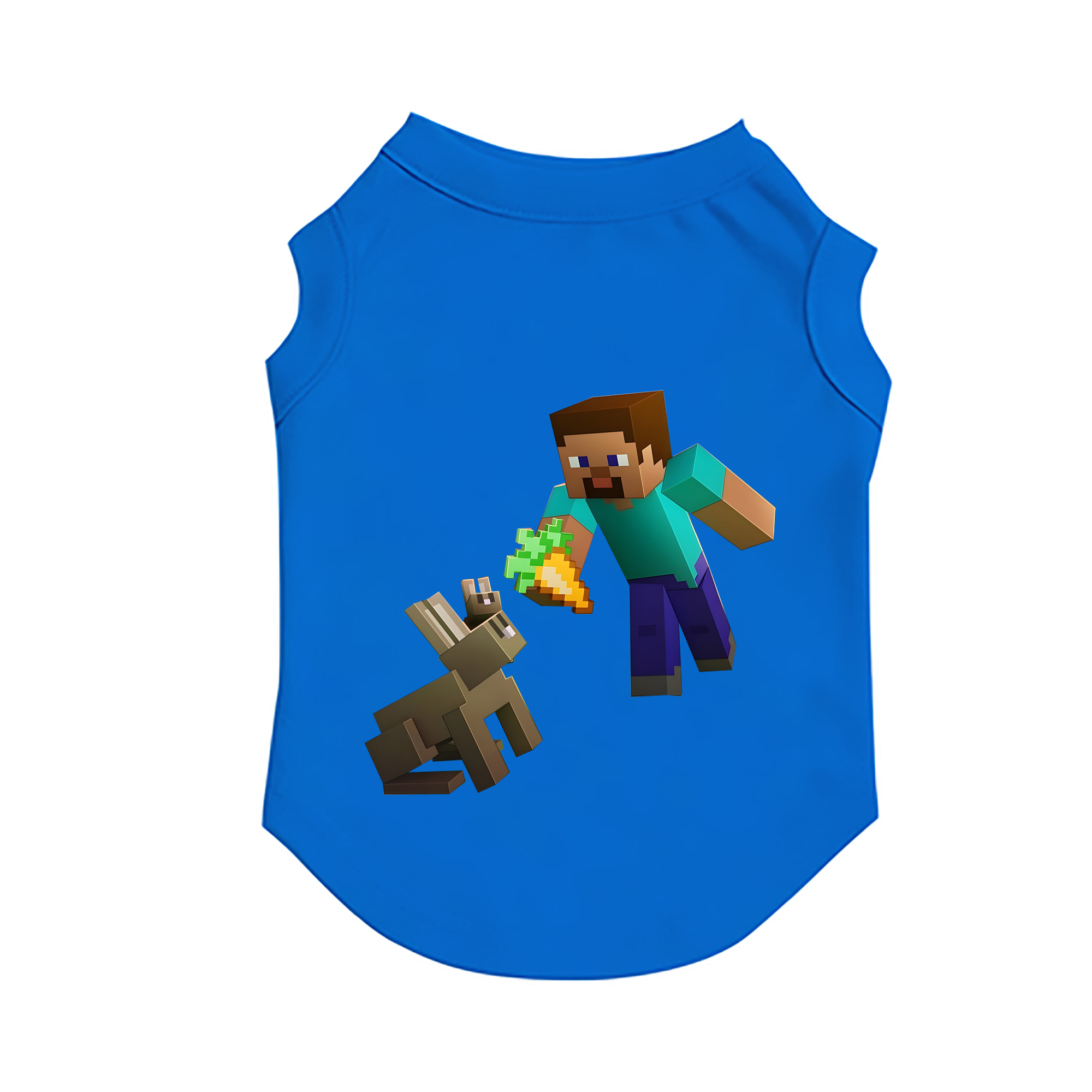 （画像用） マインクラフト ブロックの世界 Minecraft MC Block world ペット用ベスト