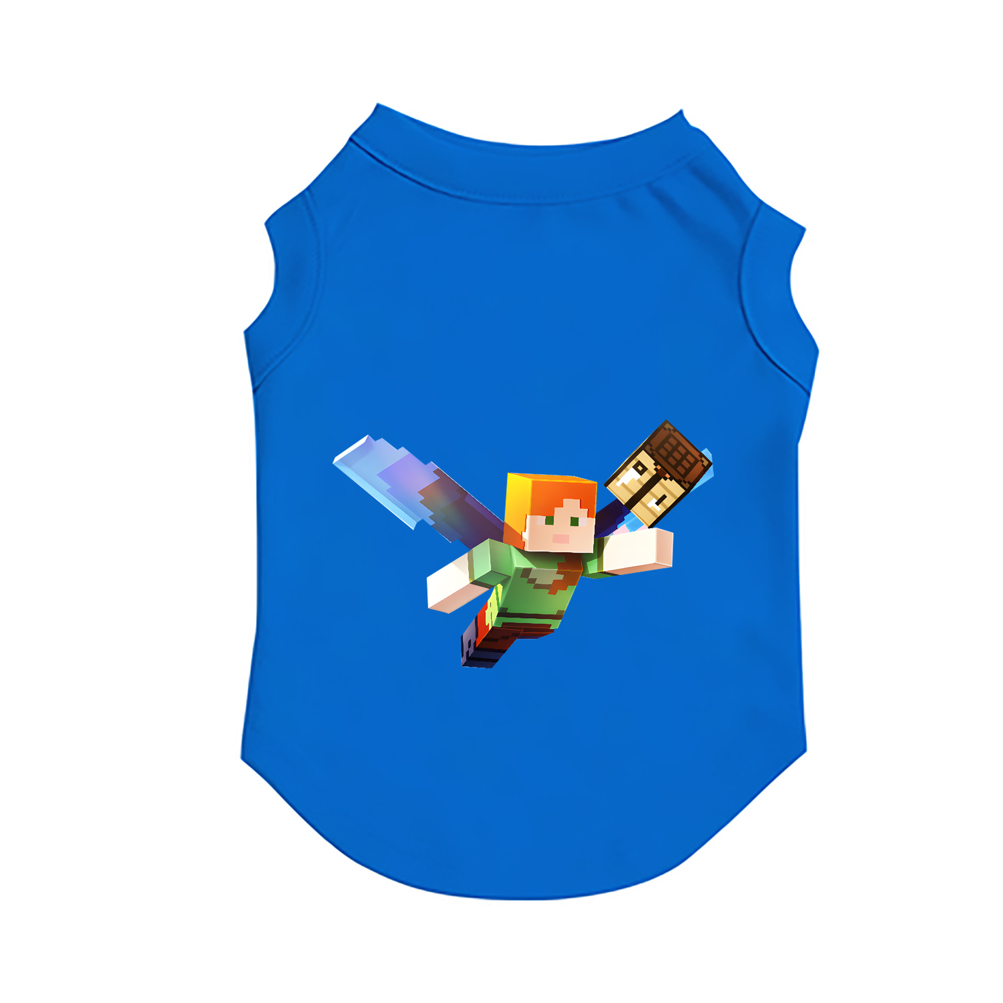 （画像用） マインクラフト ブロックの世界 Minecraft MC Block world ペット用ベスト