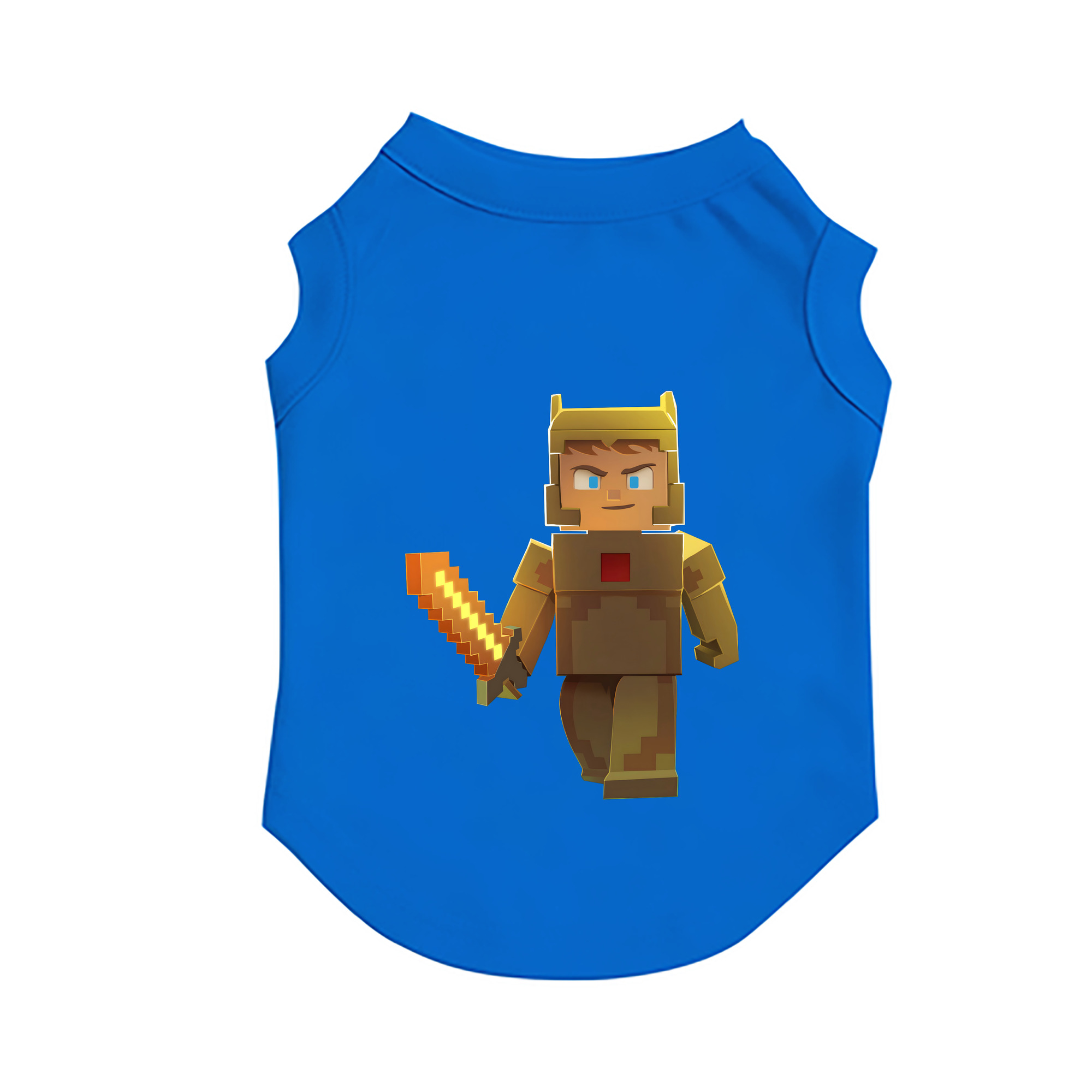 （画像用） マインクラフト ブロックの世界 Minecraft MC Block world ペット用ベスト