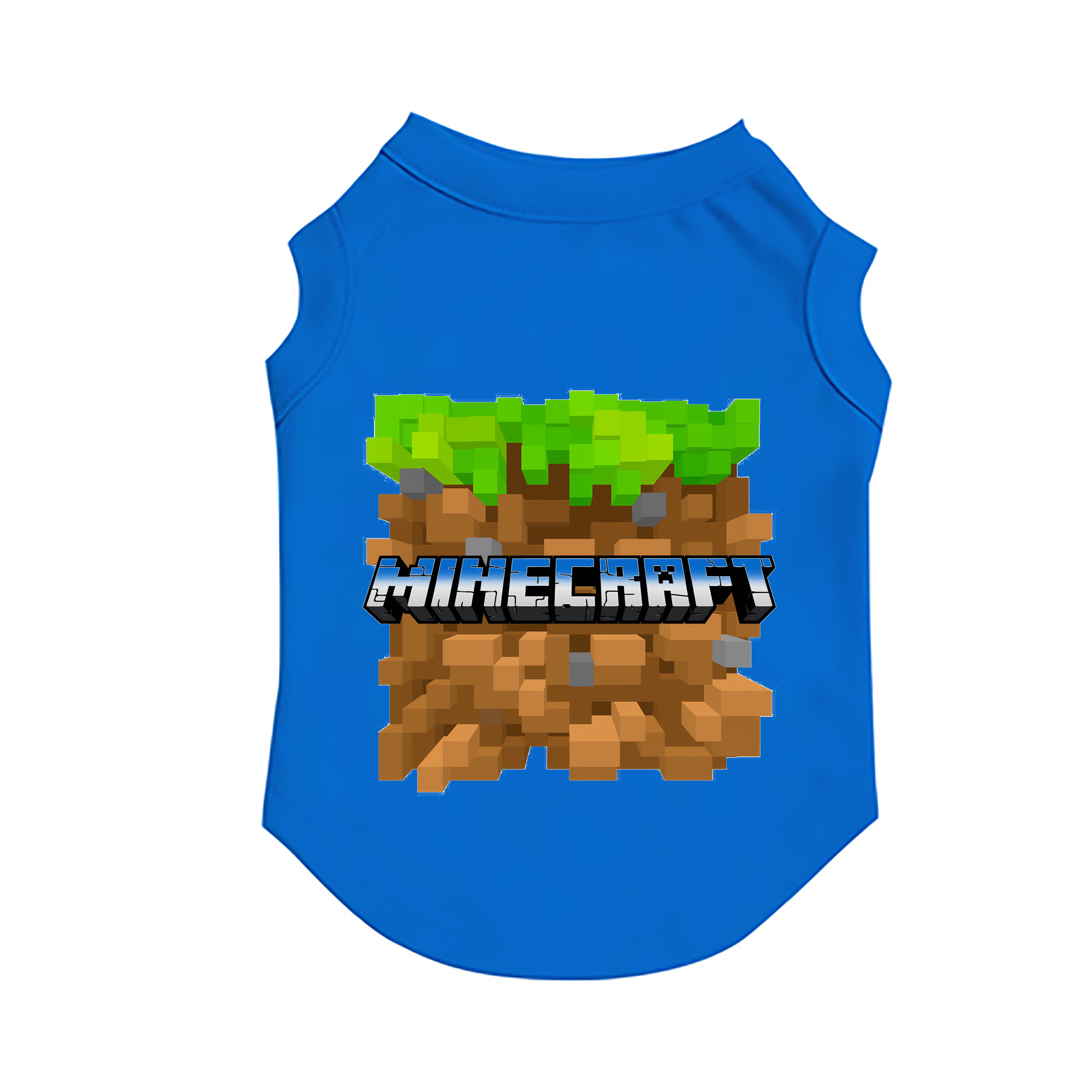 （画像用） マインクラフト ブロックの世界 Minecraft MC Block world ペット用ベスト