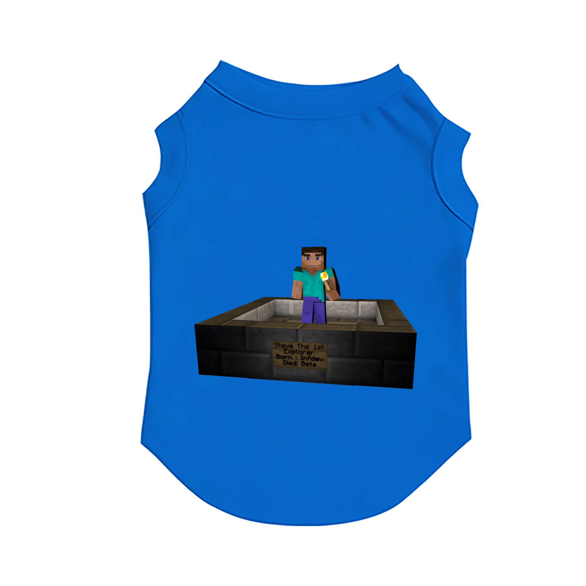 （画像用） マインクラフト ブロックの世界 Minecraft MC Block world ペット用ベスト