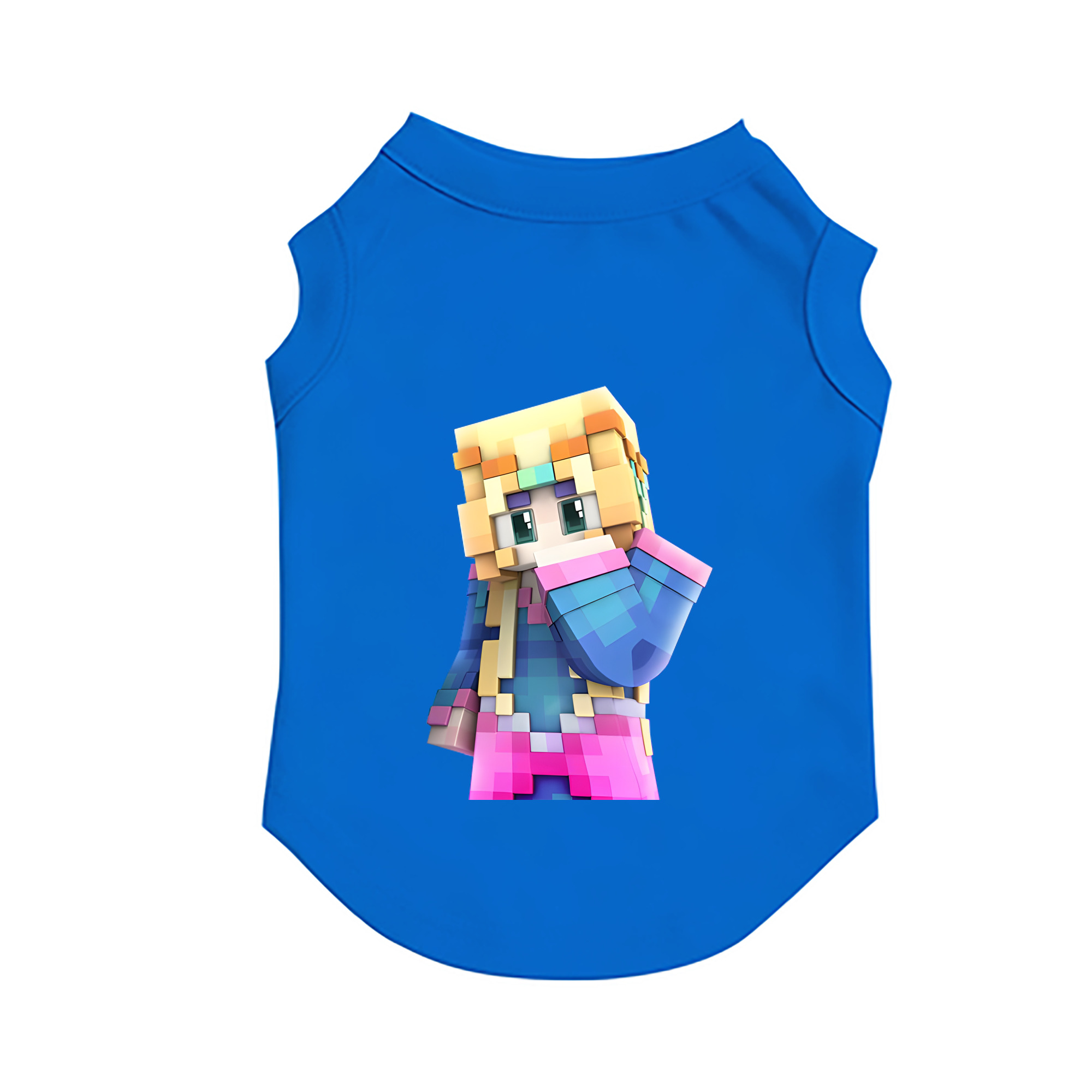 （画像用） マインクラフト ブロックの世界 Minecraft MC Block world ペット用ベスト