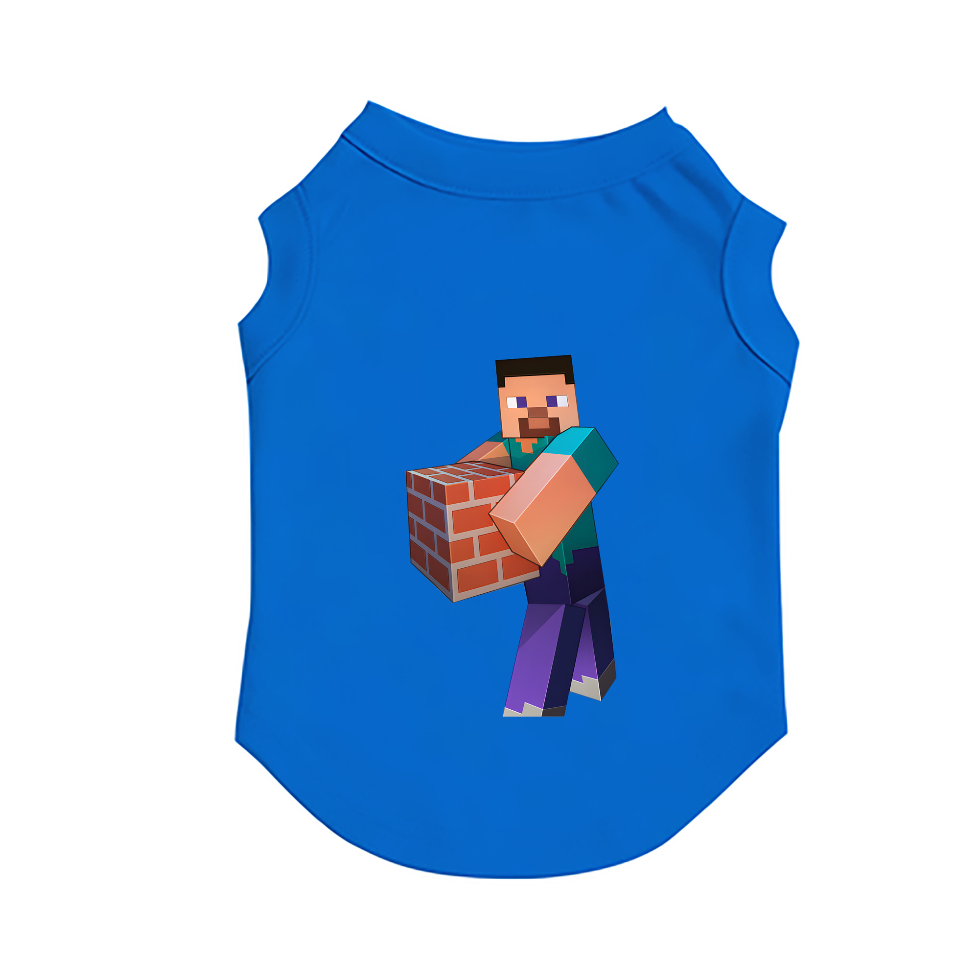 （画像用） マインクラフト ブロックの世界 Minecraft MC Block world ペット用ベスト