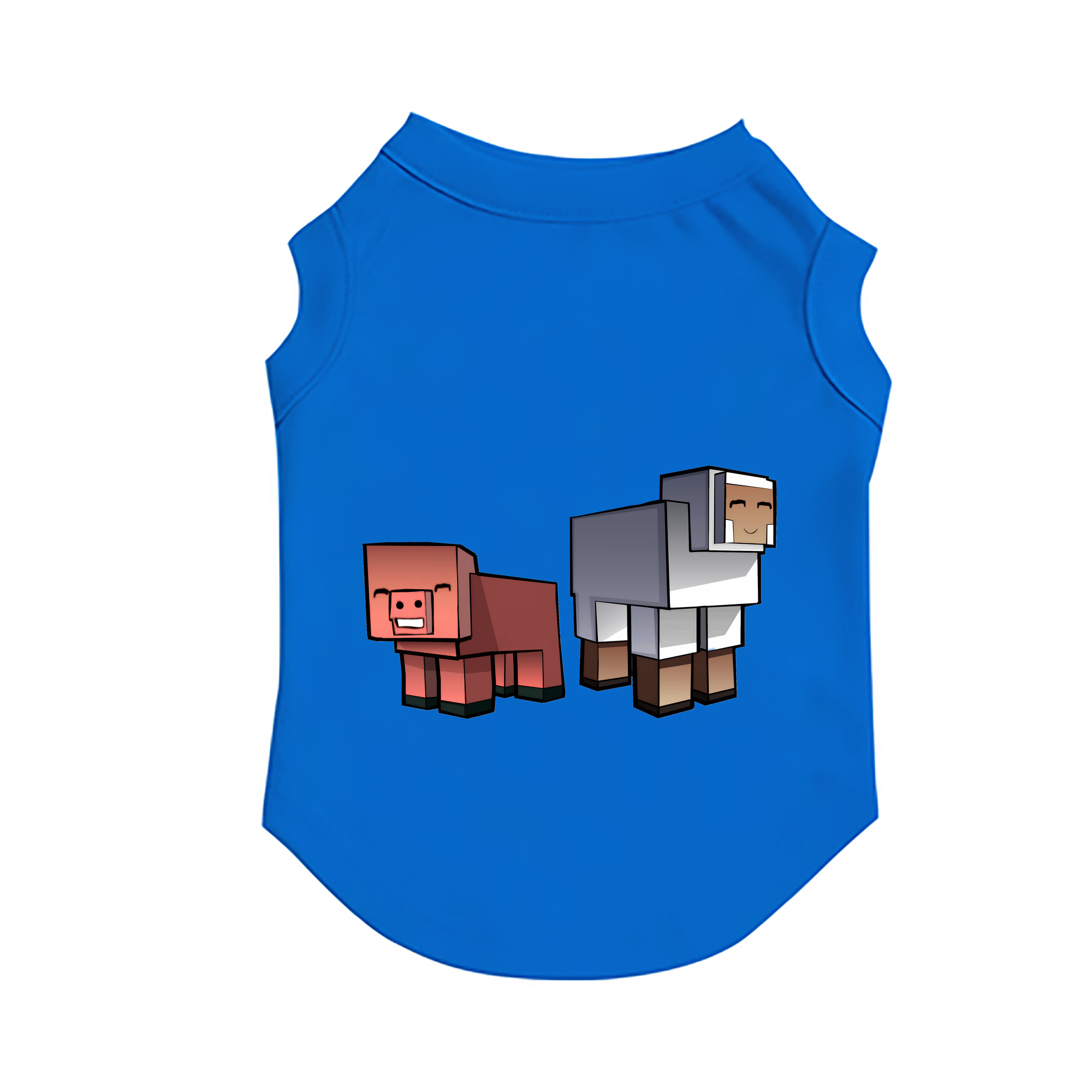 （画像用） マインクラフト ブロックの世界 Minecraft MC Block world ペット用ベスト