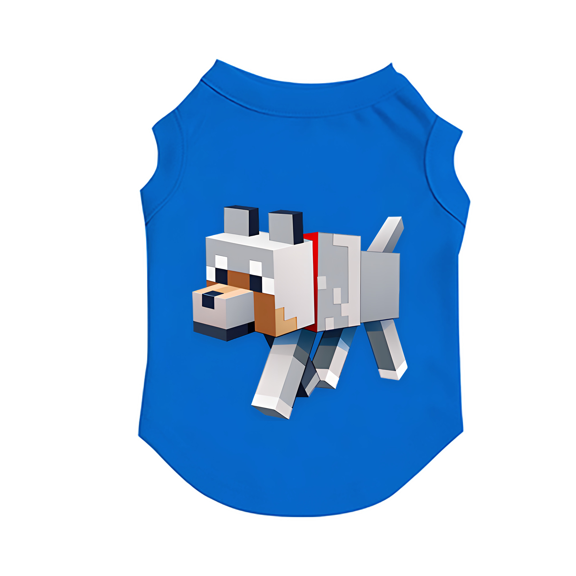 （画像用） マインクラフト ブロックの世界 Minecraft MC Block world ペット用ベスト