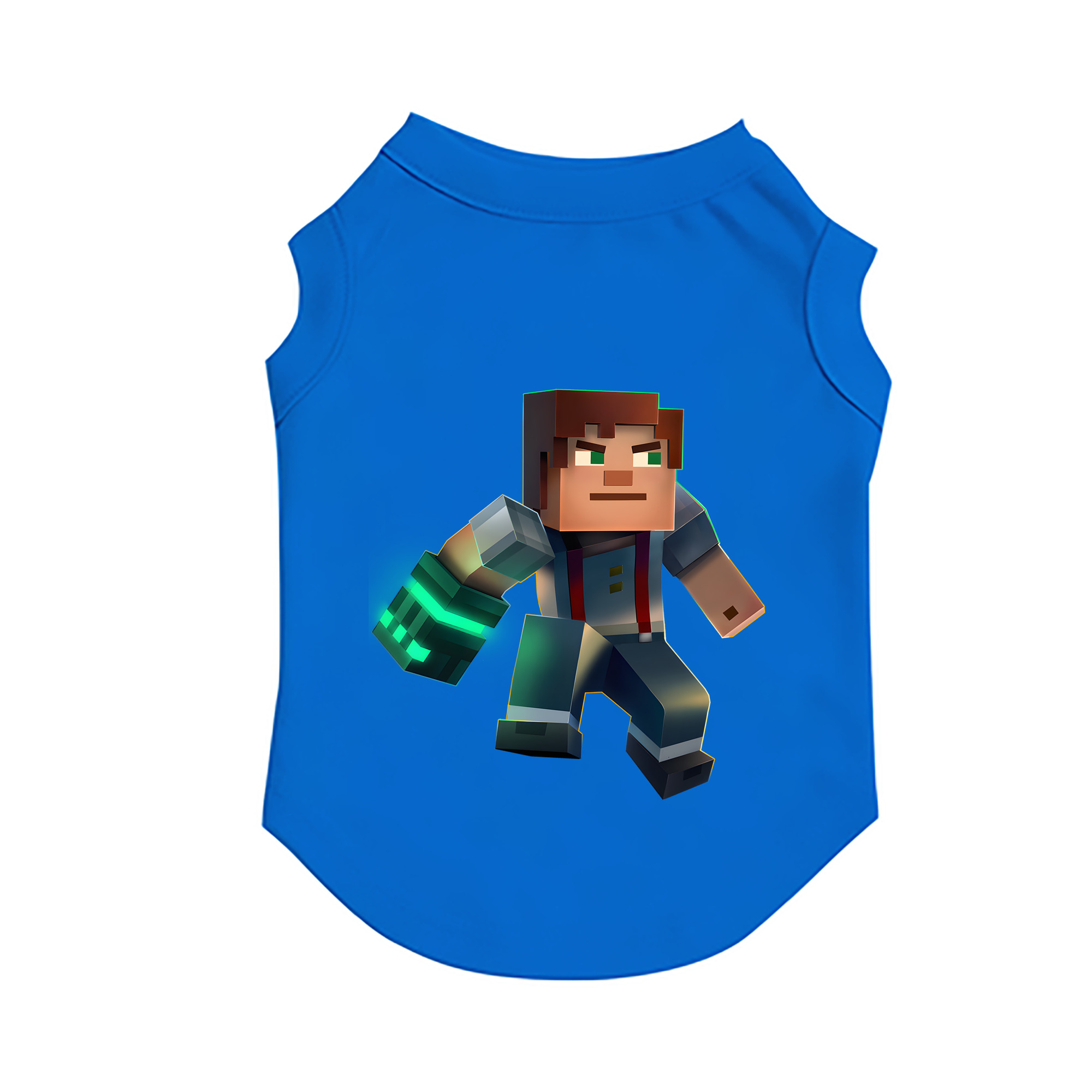 （画像用） マインクラフト ブロックの世界 Minecraft MC Block world ペット用ベスト