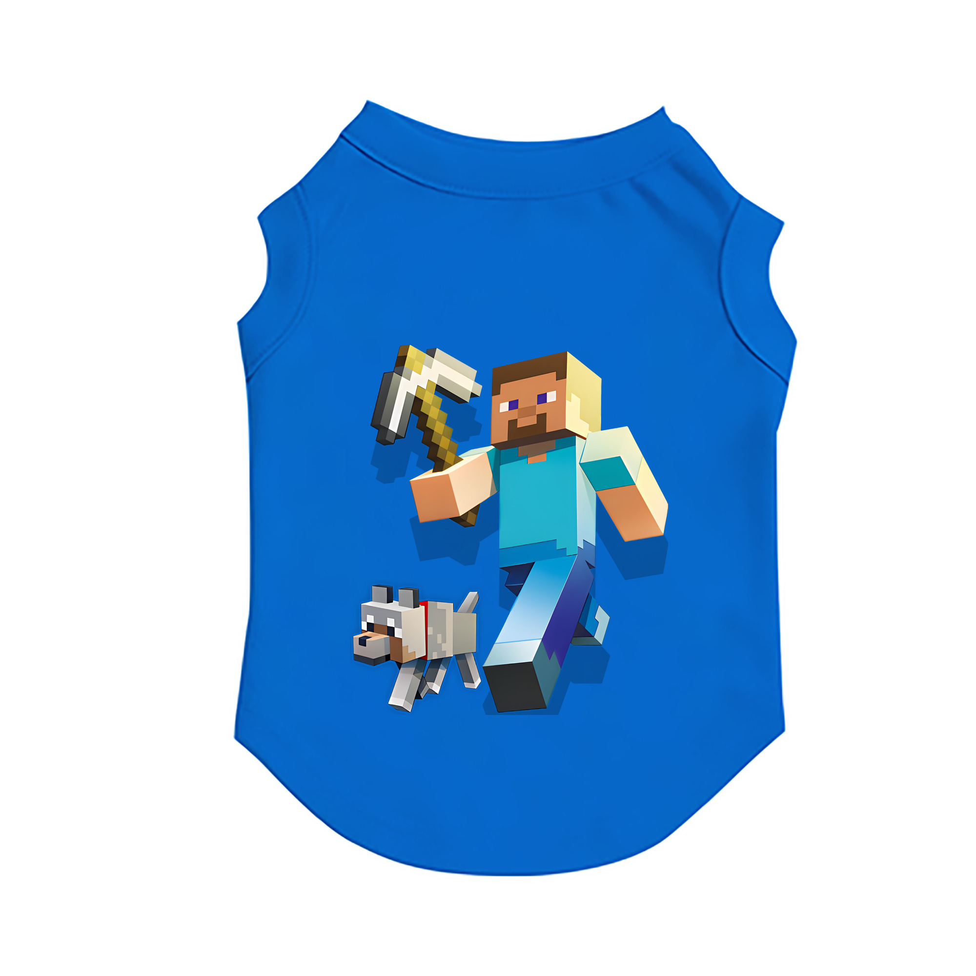 （画像用） マインクラフト ブロックの世界 Minecraft MC Block world ペット用ベスト