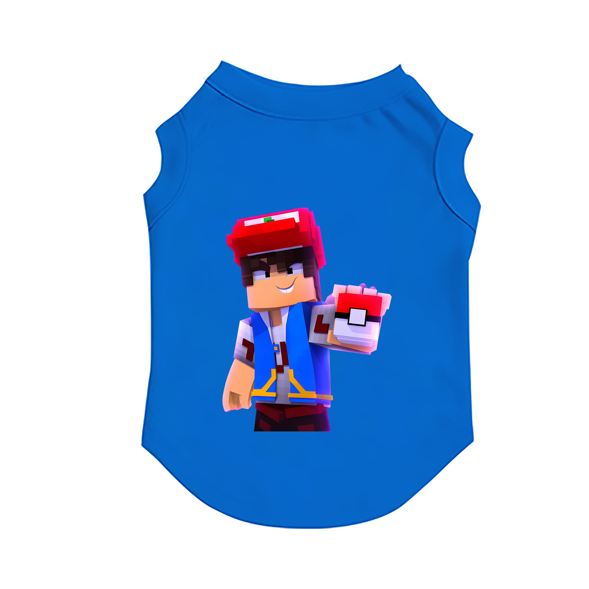 （画像用） マインクラフト ブロックの世界 Minecraft MC Block world ペット用ベスト