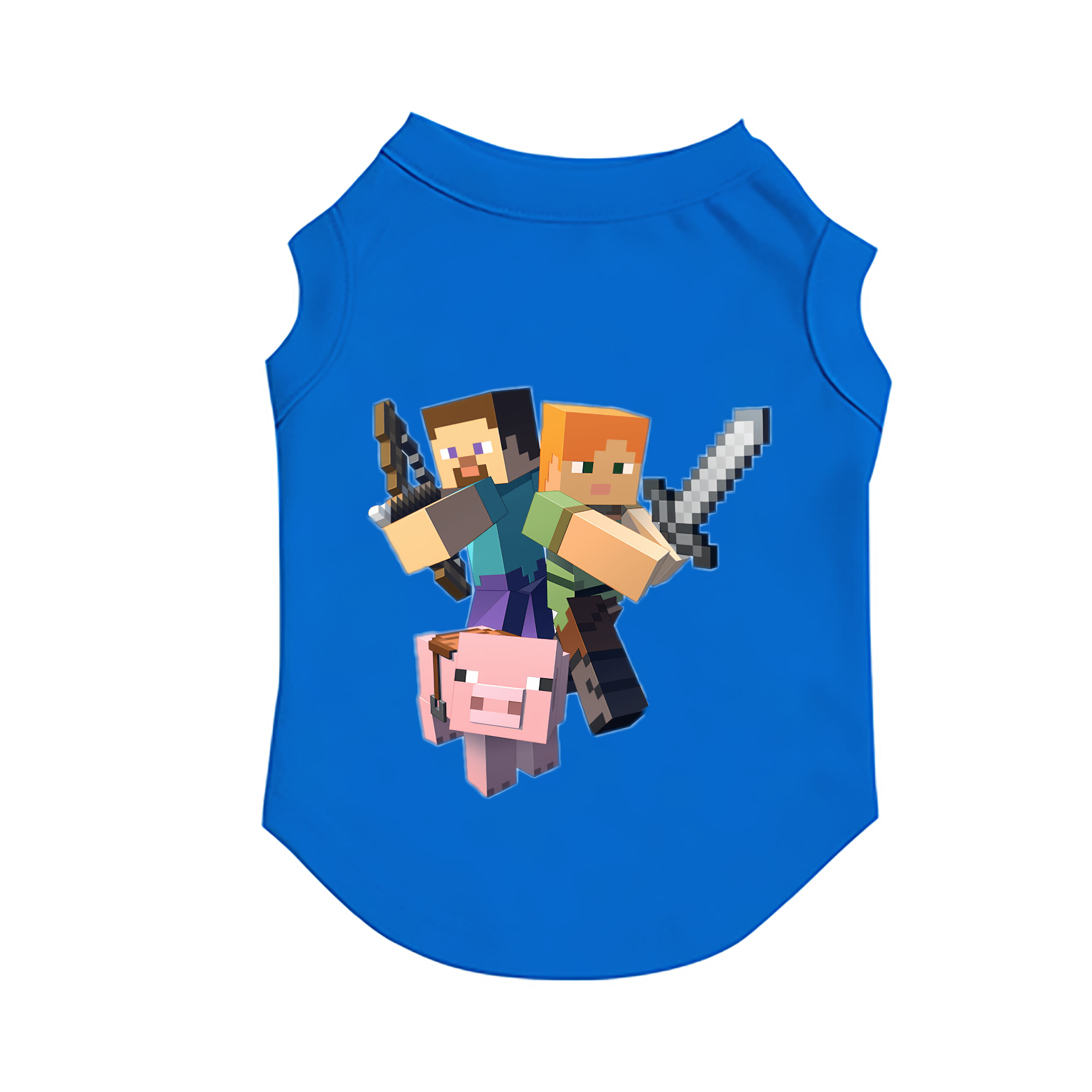 （画像用） マインクラフト ブロックの世界 Minecraft MC Block world ペット用ベスト