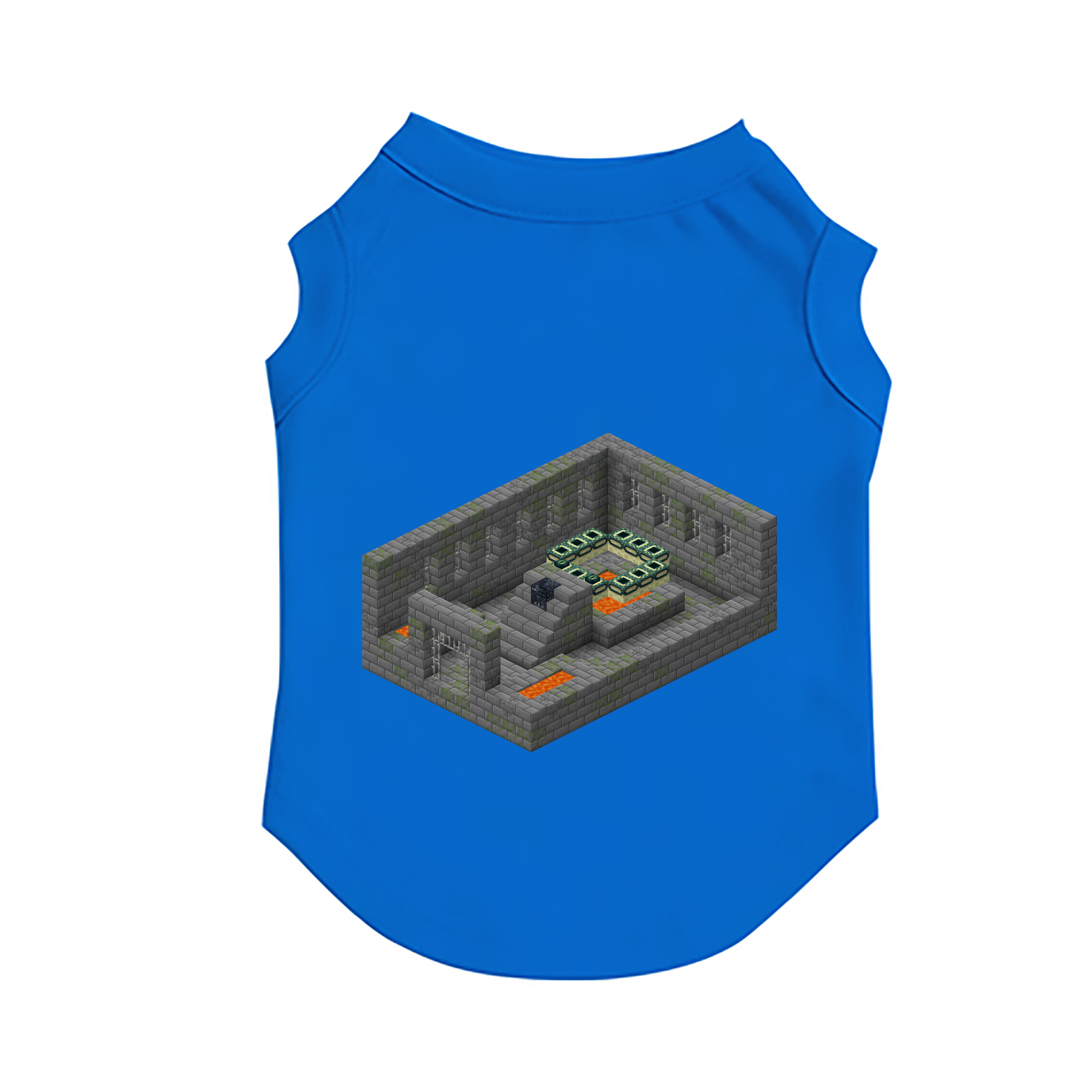 （画像用） マインクラフト ブロックの世界 Minecraft MC Block world ペット用ベスト