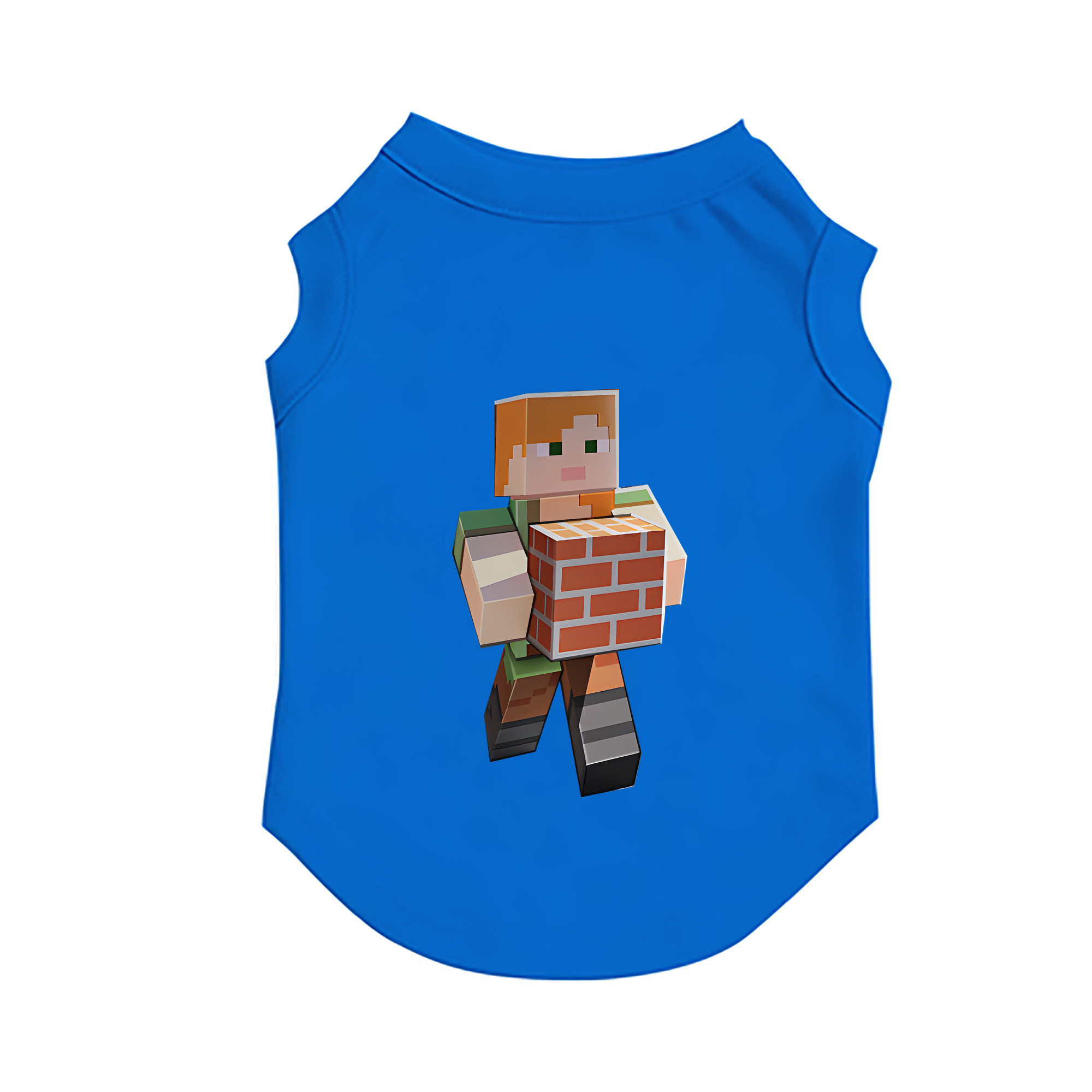（画像用） マインクラフト ブロックの世界 Minecraft MC Block world ペット用ベスト
