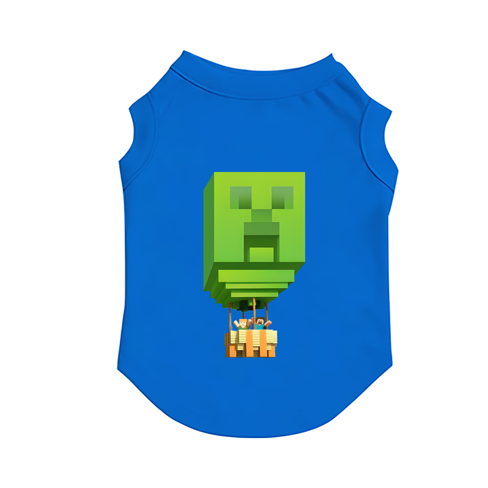 （画像用） マインクラフト ブロックの世界 Minecraft MC Block world ペット用ベスト